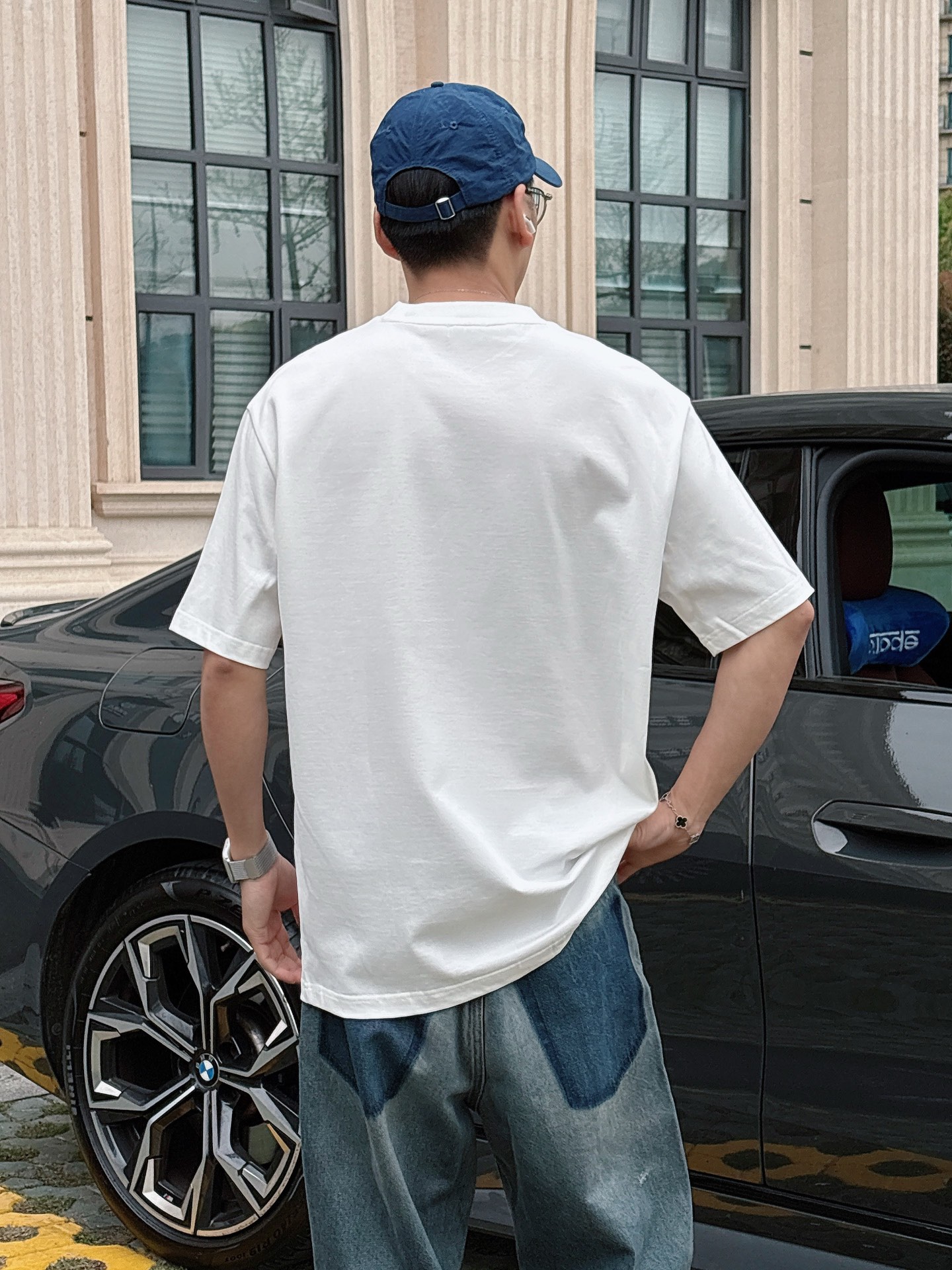 お得品‼ディオール アトリエ tシャツ偽物 純綿 トップス 短袖 ゆったり プリント 柔らかい ホワイト_4