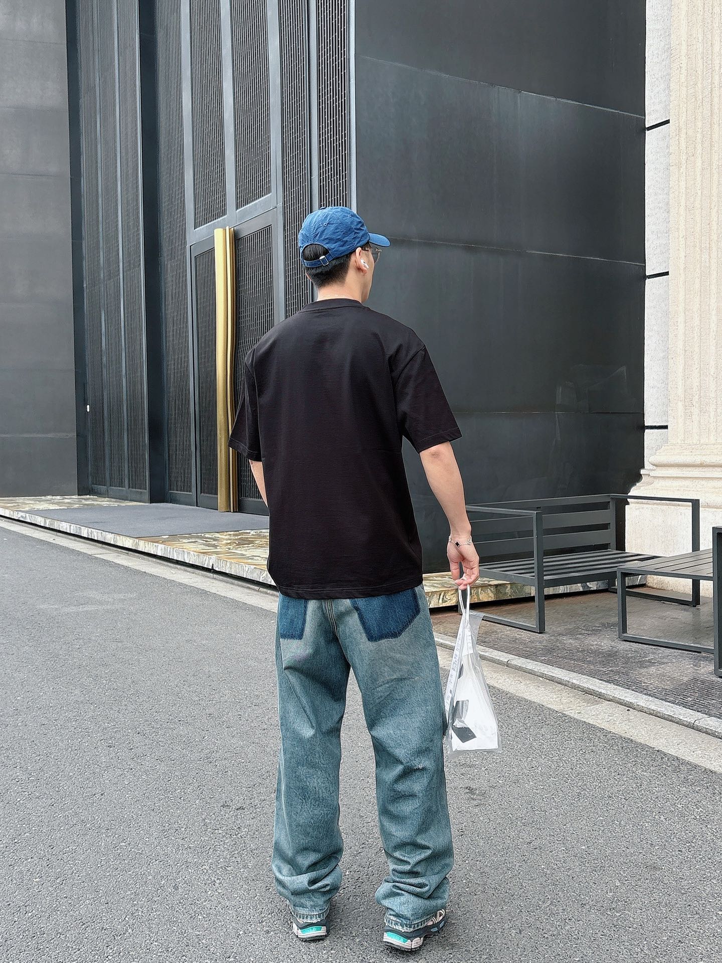 びっくりした価格 tシャツ ディオールコピー 純綿 トップス 短袖 ゆったり プリント 柔らかい ブラック_6