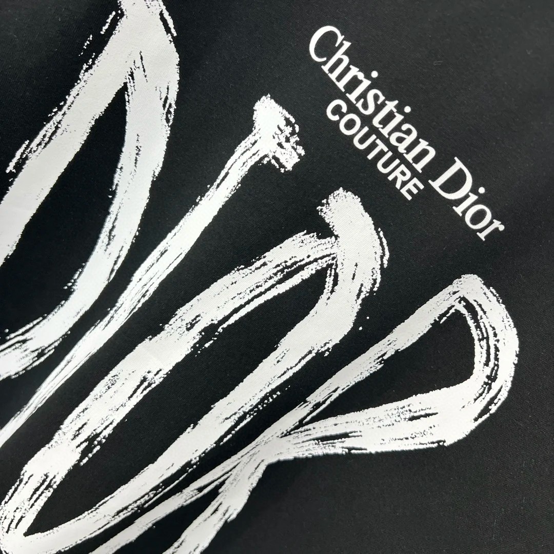 dior atelier tシャツスーパーコピー 純綿 トップス 短袖 ゆったり プリント 柔らかい 2色可選_8