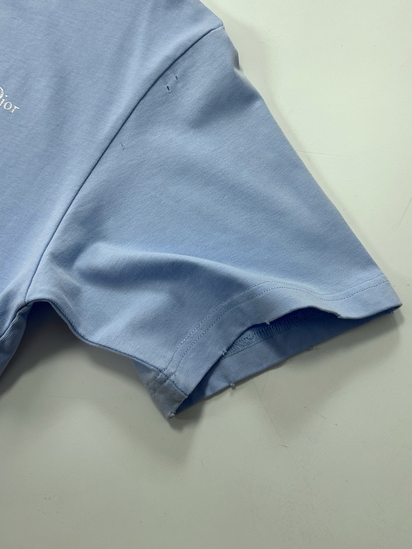 メンズ ディオール tシャツスーパーコピー Tシャツ 純綿 トップス 短袖 ゆったり プリント 柔らかい ブルー_10