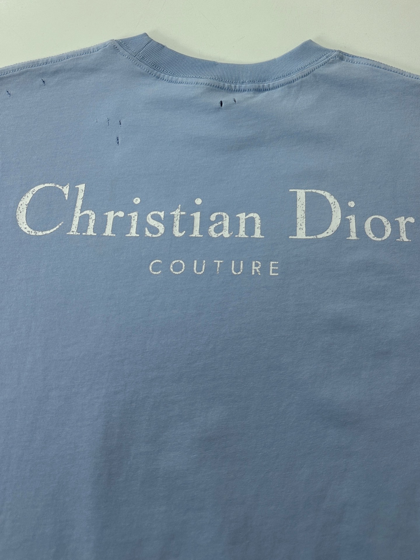 メンズ ディオール tシャツスーパーコピー Tシャツ 純綿 トップス 短袖 ゆったり プリント 柔らかい ブルー_11