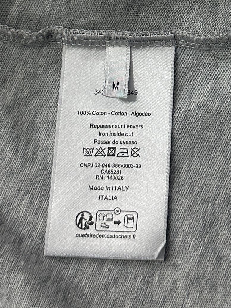 dior クマ tシャツ偽物 Tシャツ 純綿 トップス 短袖 ゆったり プリント 柔らかい グレー_9