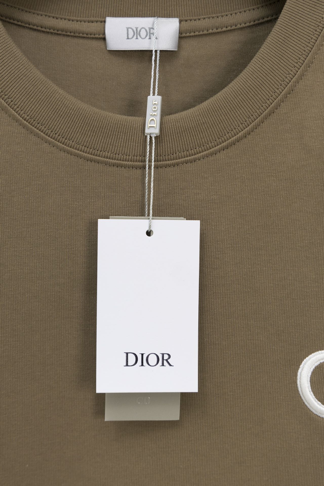 ディオール tシャツ コーデ激安通販 Tシャツ 純綿 トップス 短袖 ゆったり プリント 8815# 柔らかい ブラウン_8