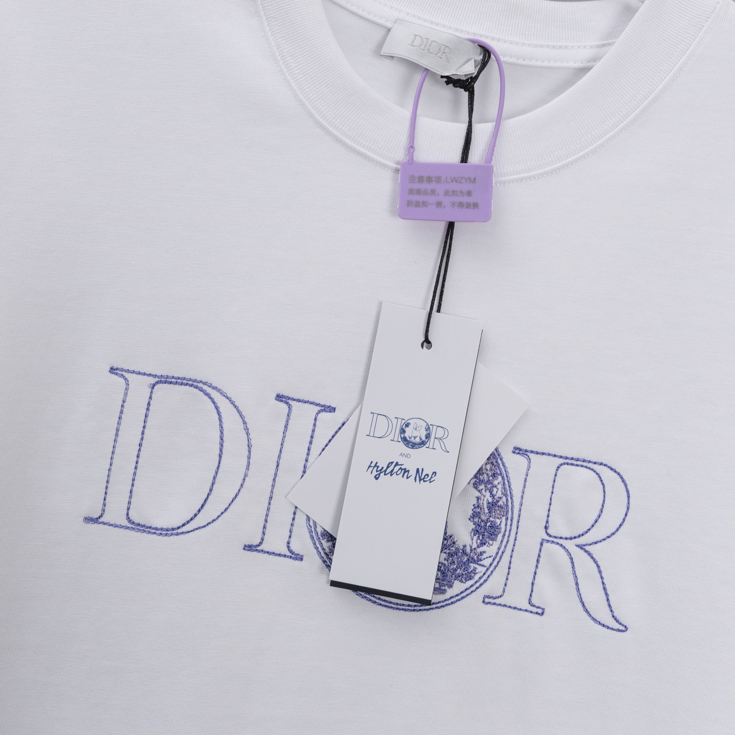 ディオール tシャツ 新作スーパーコピー 純綿 トップス 短袖 ゆったり プリント 柔軟 ホワイト_3