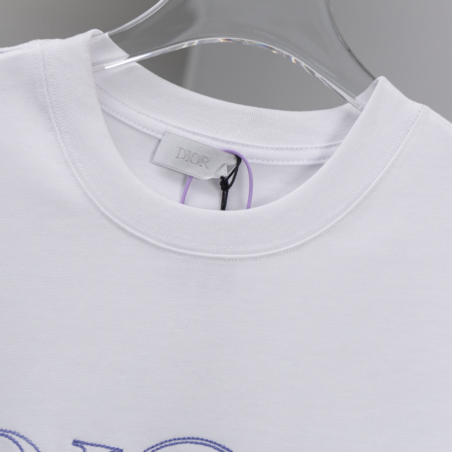 ディオール tシャツ 新作スーパーコピー 純綿 トップス 短袖 ゆったり プリント 柔軟 ホワイト_4