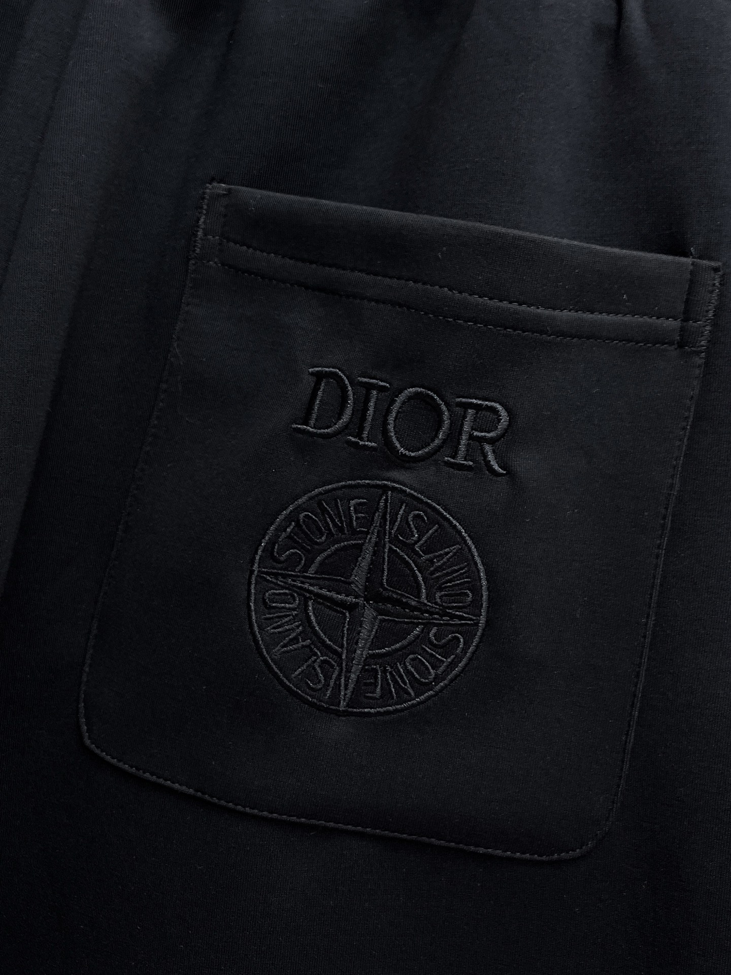 DIOR ディオールズボンコピー 純綿 ショットパンツ ゆったり 上質 ブラック_6