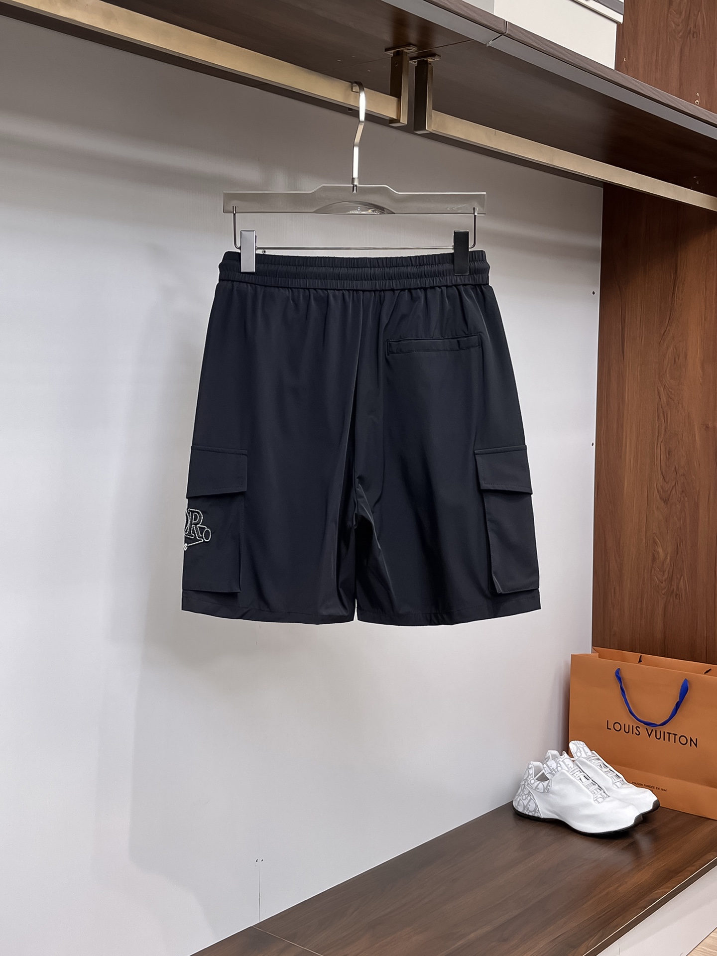DIOR ディオール パンツ レディーススーパーコピー 100％綿 ショットパンツ ゆったり ブラック_3