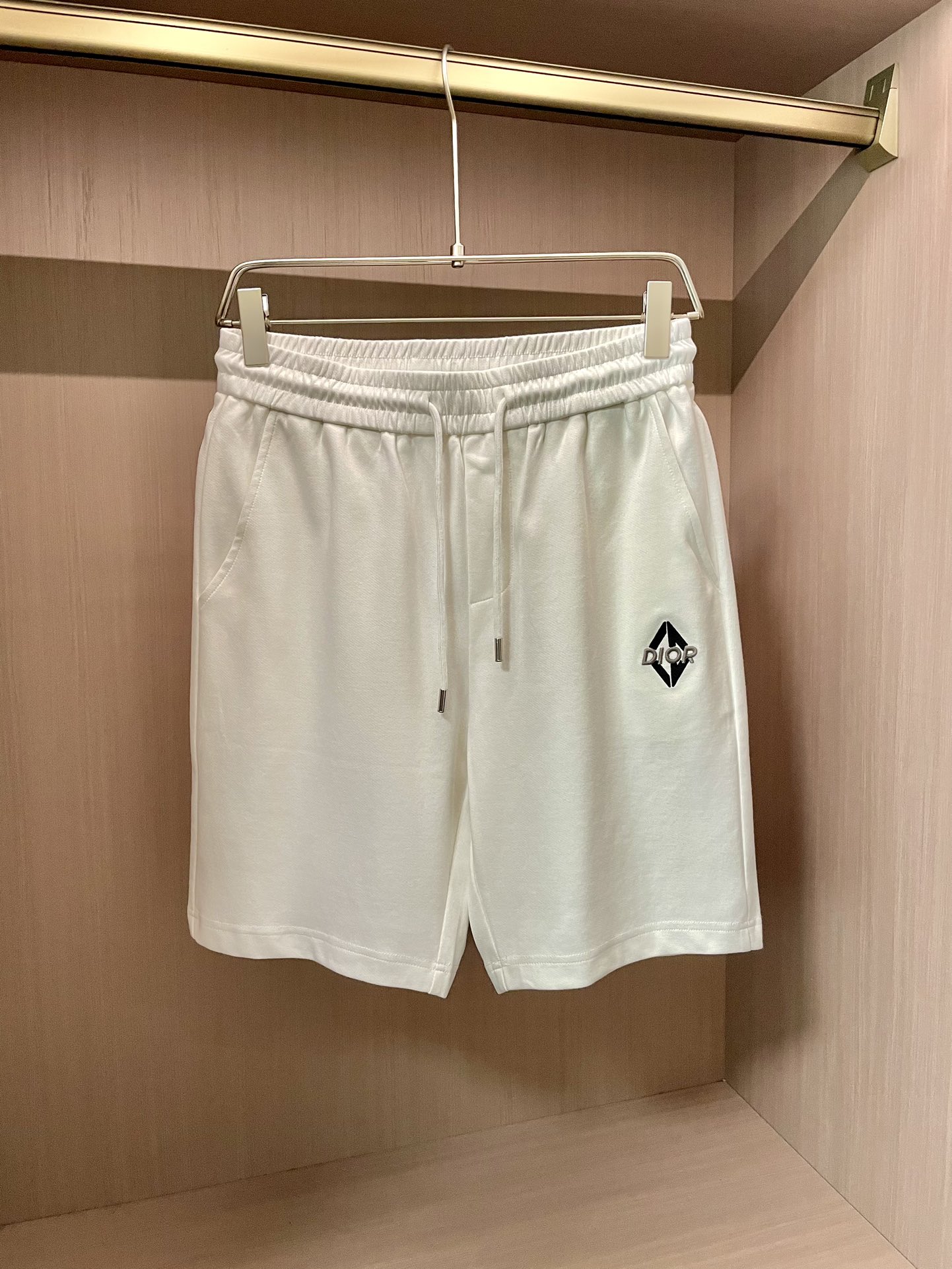 ディオール パンツ メンズ偽物 ショットパンツ 春夏新品 ビーチ カジュアル ロゴ刺繍 2色可選_1