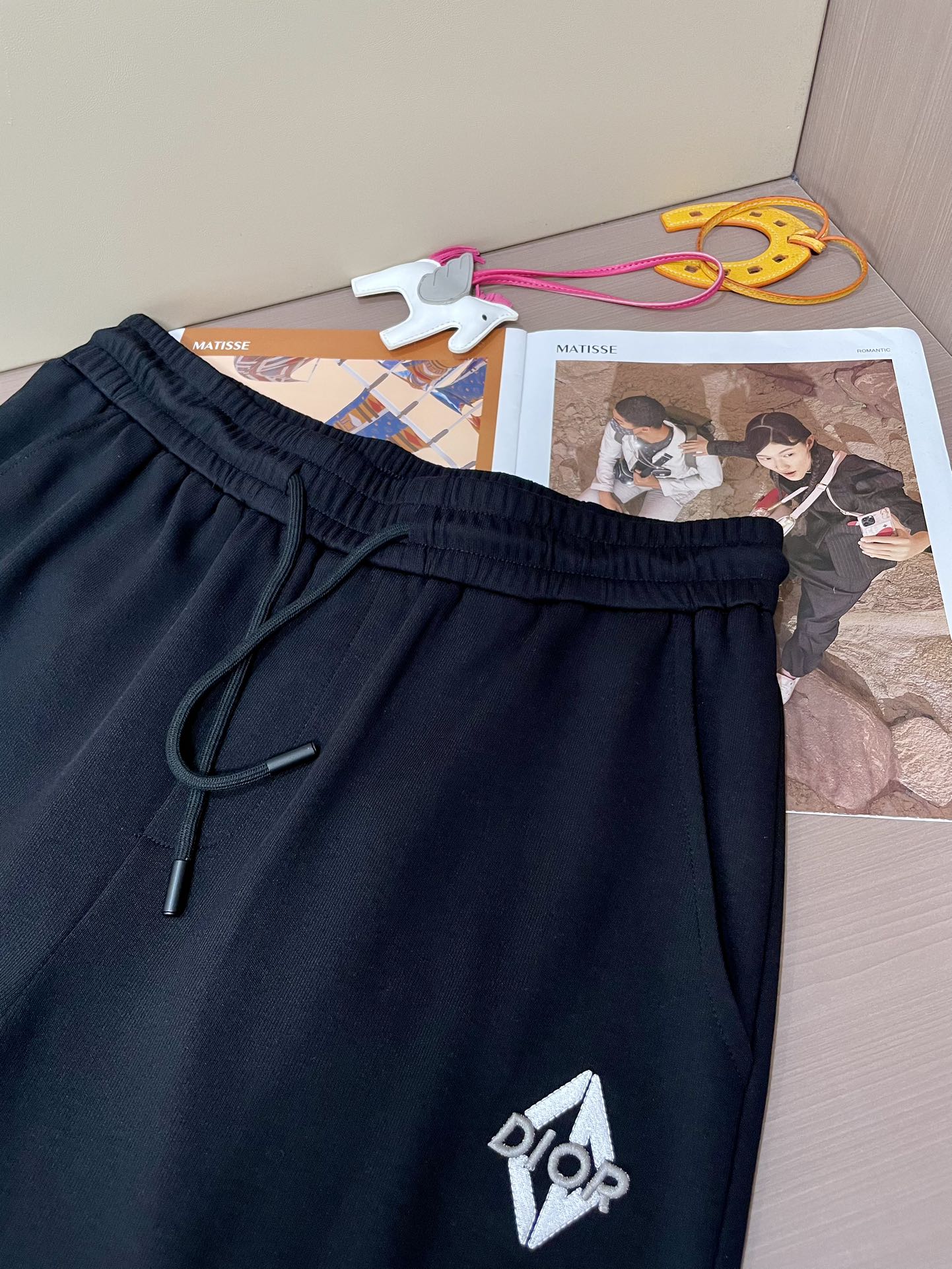 ディオール パンツ メンズ偽物 ショットパンツ 春夏新品 ビーチ カジュアル ロゴ刺繍 2色可選_8