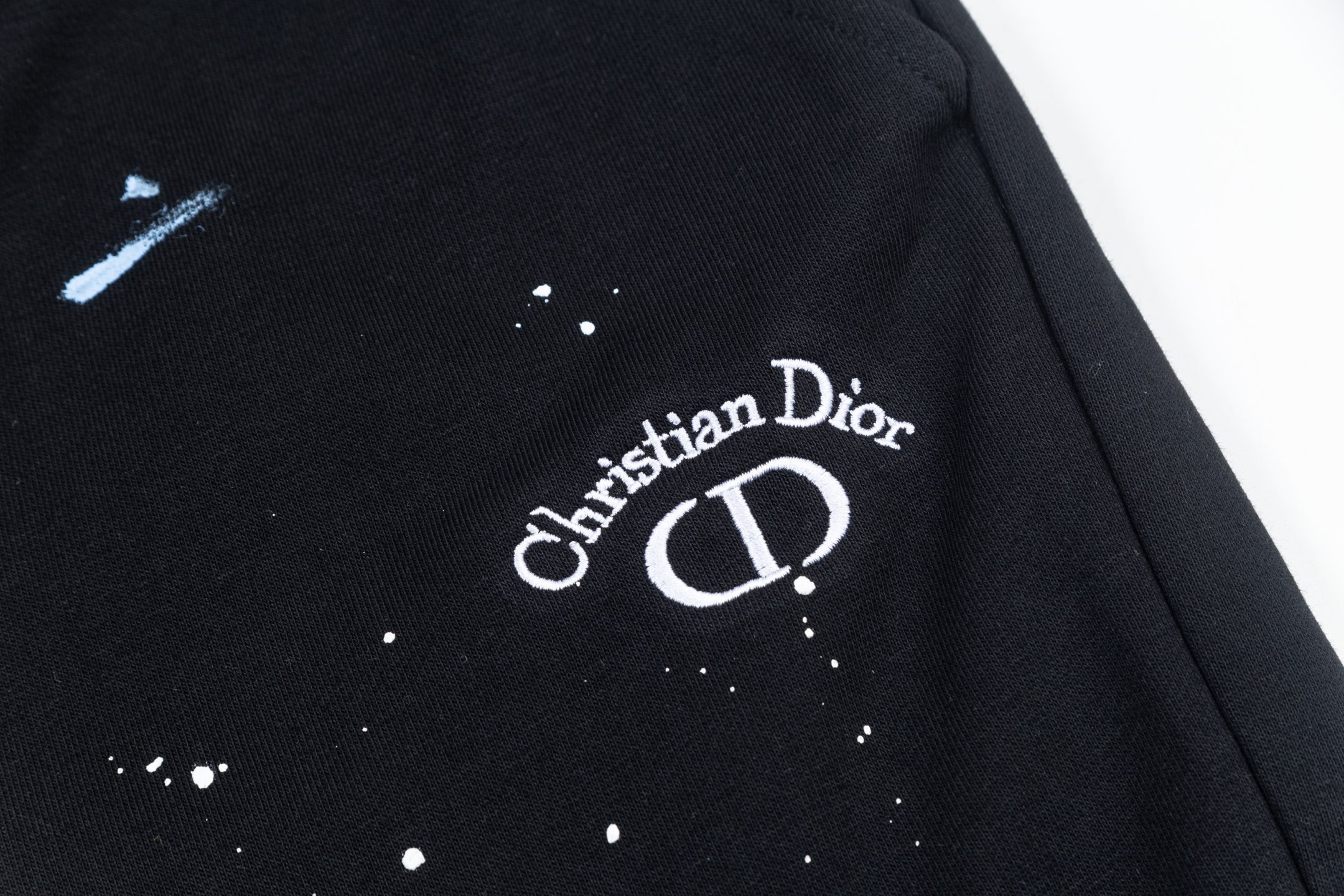 dior 半ズボンスーパーコピー ショットパンツ 夏新品 ビーチ カジュアル プリント 男女兼用 ブラック_5