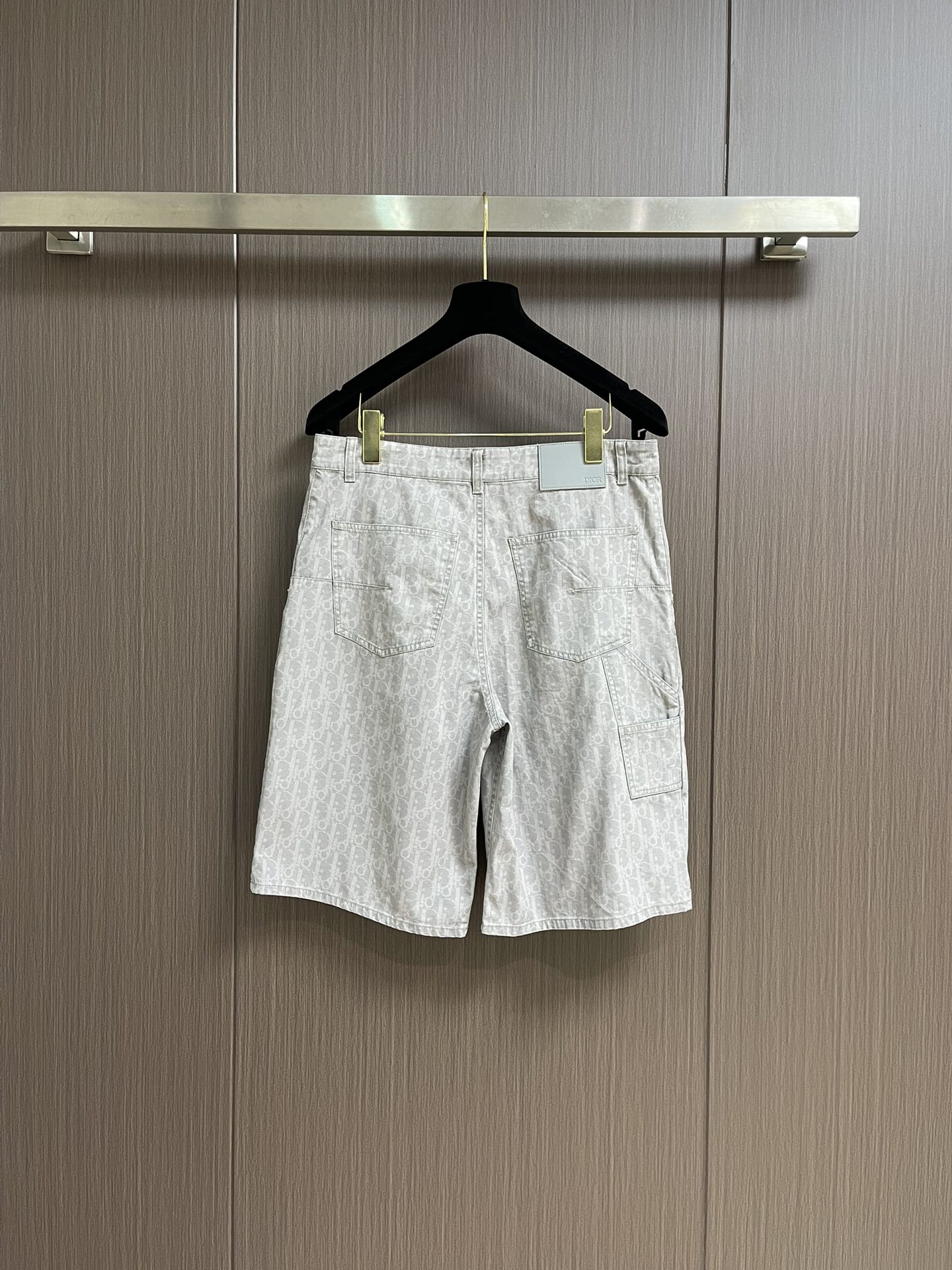 ディオール ショートパンツコピー ショットパンツ 高品質 ビーチ カジュアル デニム グレー_2