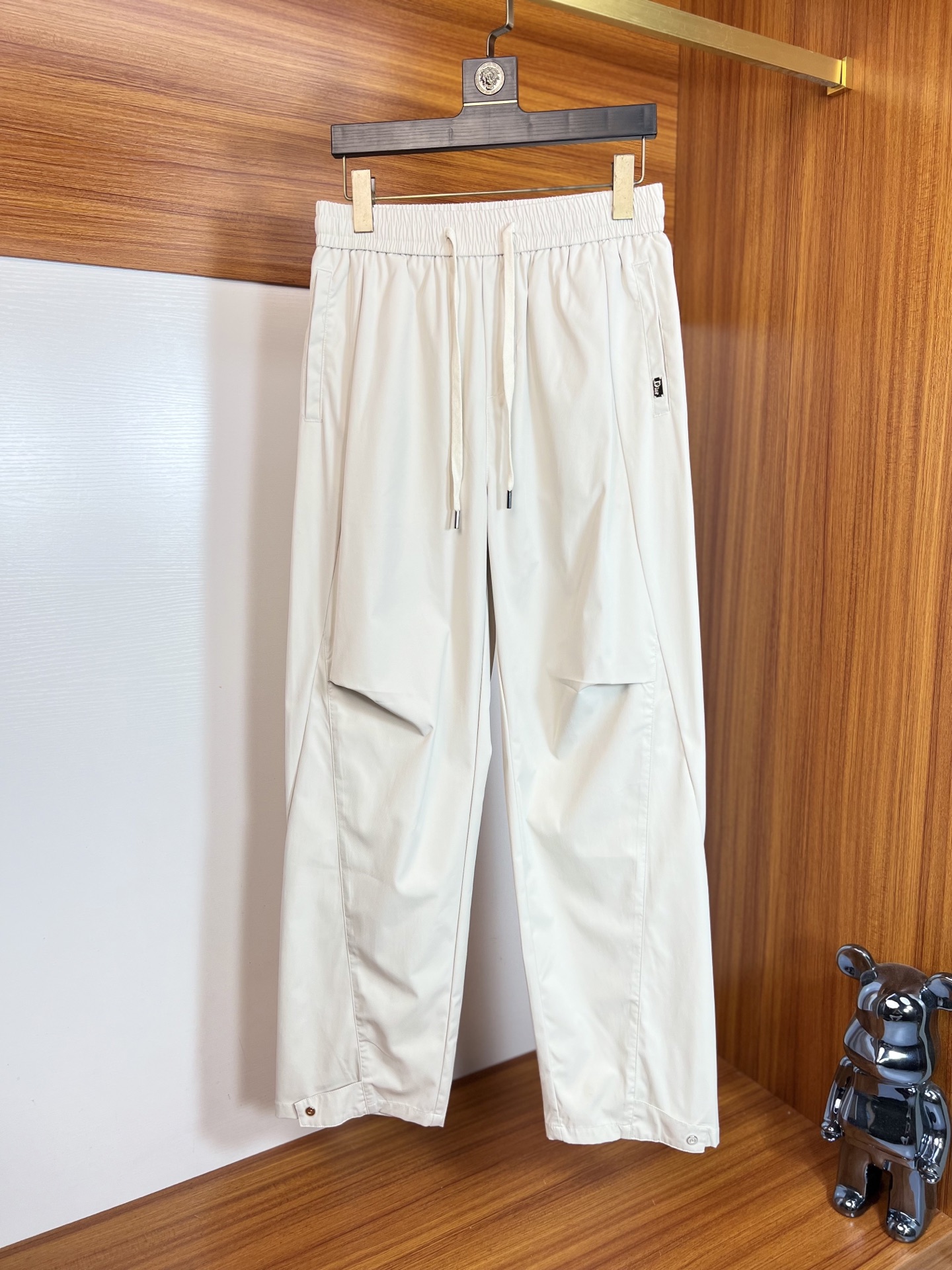 春夏大販売 ディオールズボンコピー サロペットパンツ カジュアル ゆったり ホワイト_1