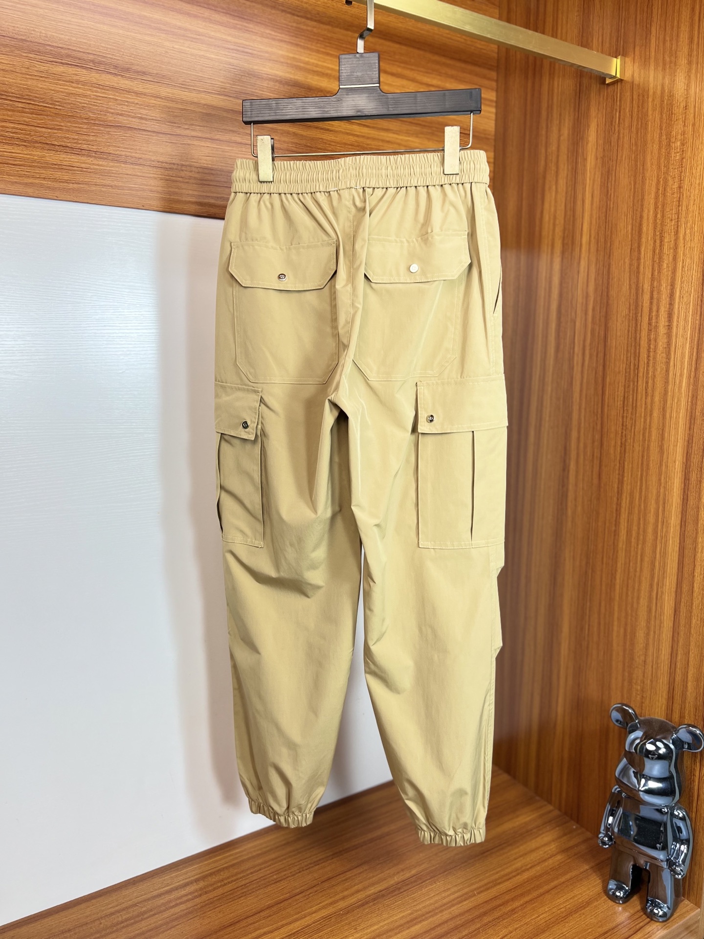 可愛い dior ズボンスーパーコピー サロペットパンツ カジュアル ゆったり カーキ色_2