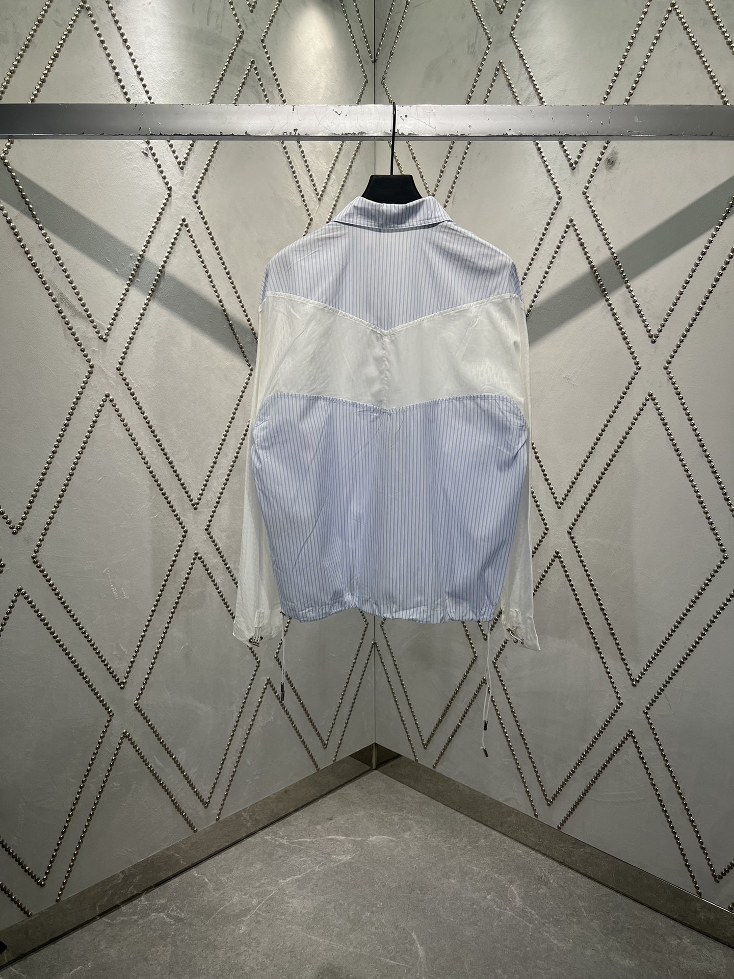 数量限定の爆買 ディオールの服Ｎ級品 トップス 長袖シャツ ビジネス 通勤 シンプル 男女兼用 ブルー_2