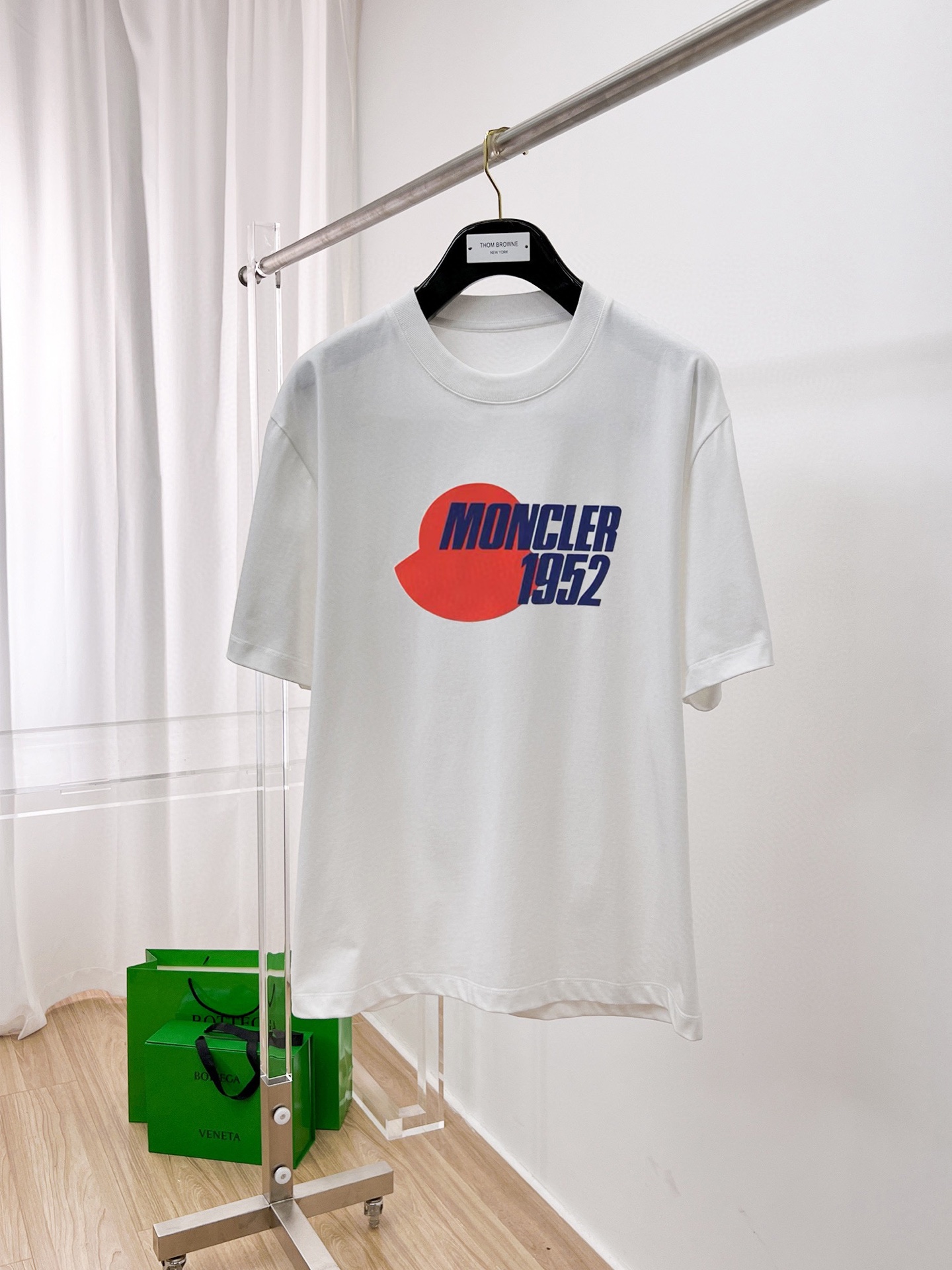 モンクレールtシャツコピー トップス 短袖 プリント ファッション 綿100％ 2色可選_1
