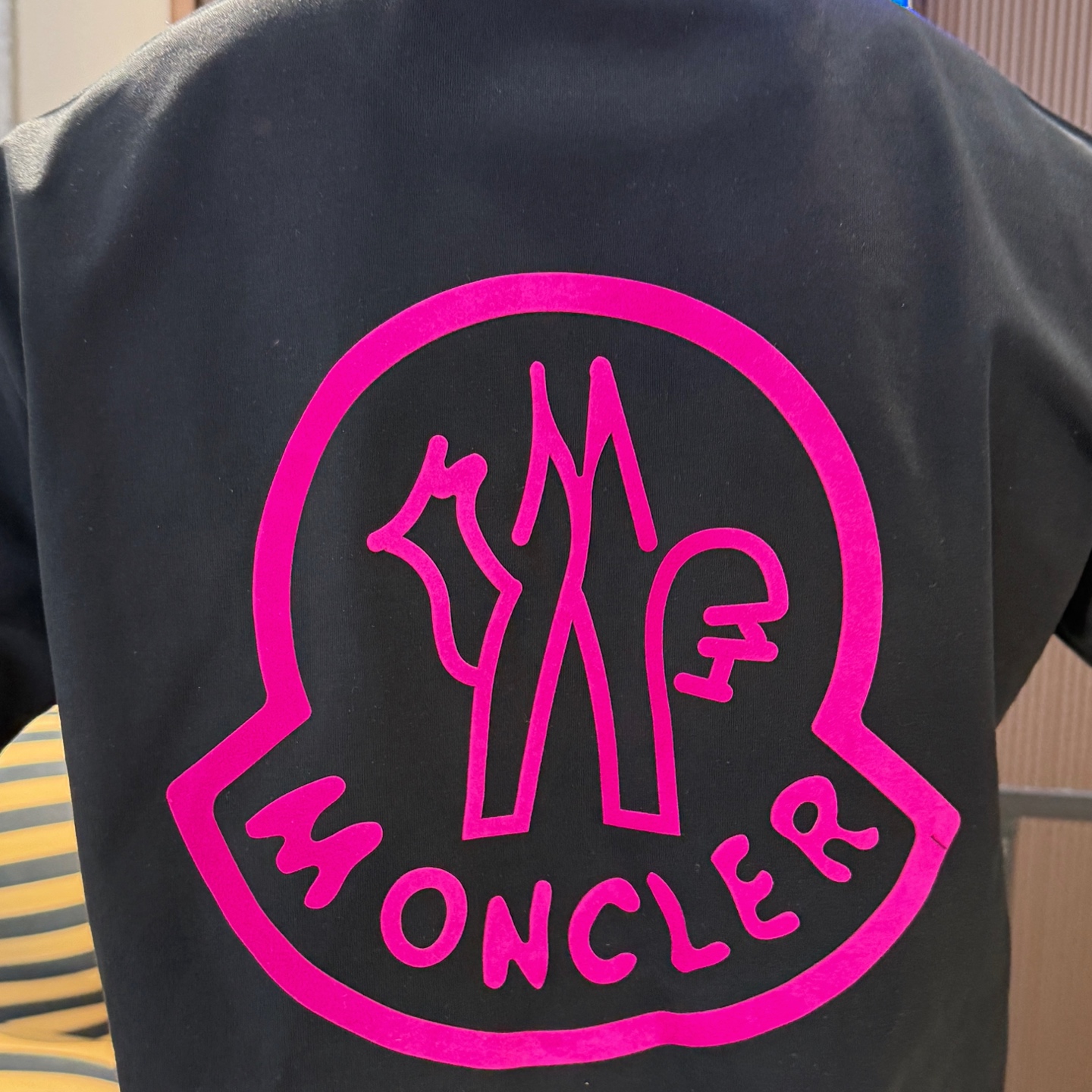 tシャツ モンクレール激安通販 なつ服 柔らかい 綿100％ プリント トップス 短袖 ブラック_9