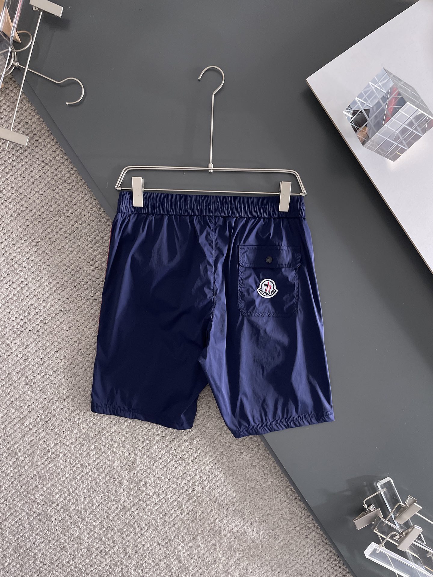 モンクレール パンツ サイズ表偽物 柔軟 運動  綿100％ カジュアルズボン 通気性いい ブルー_2