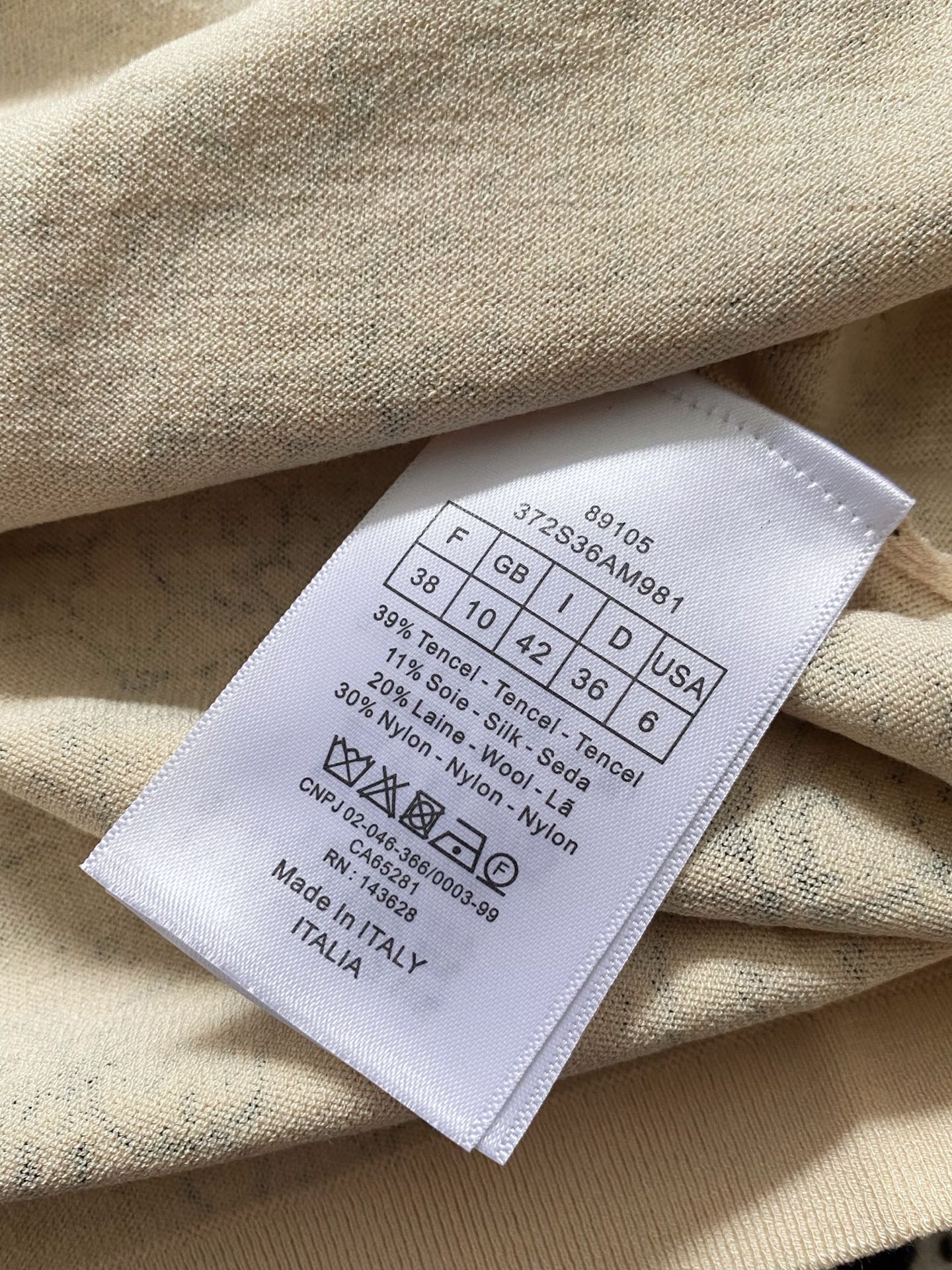ディオールtシャツレディース偽物 短袖 トップス プリント 上質 綿 カーキ色_3