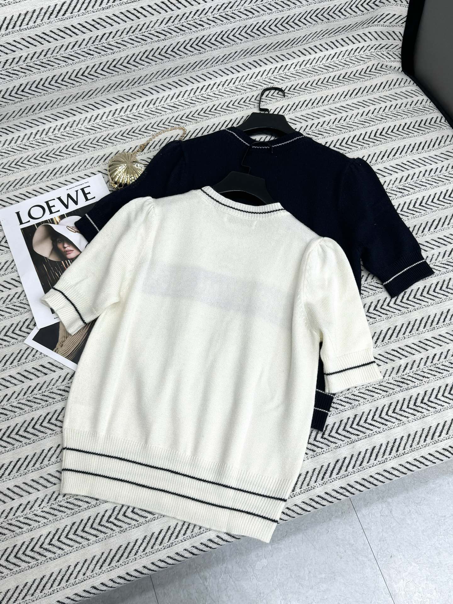 ディオールのtシャツコピー トップス 半袖 綿 ゆったり ロゴ刺繍 柔らかい 2色可選_2