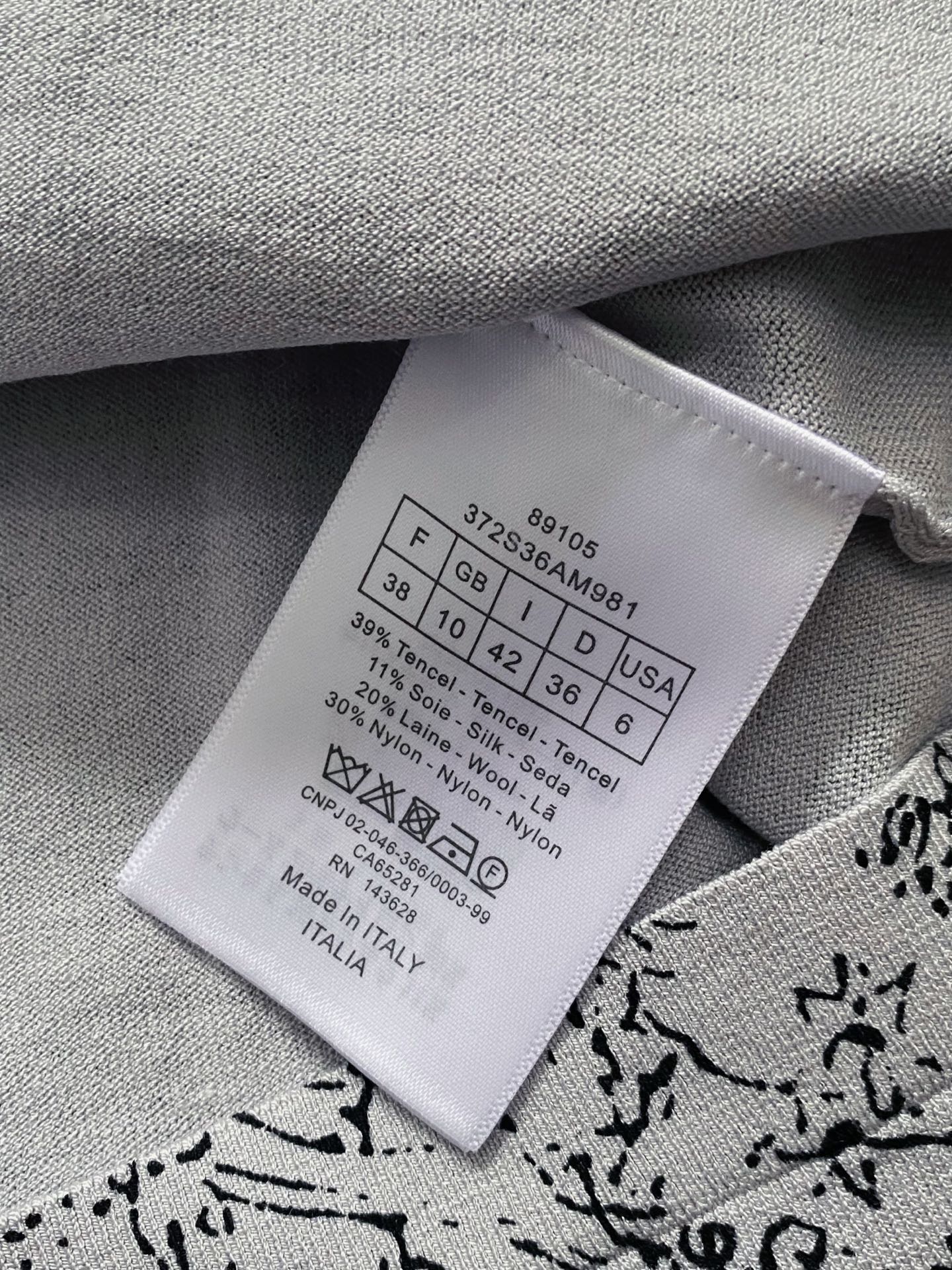 tシャツ ディオール偽物 トップス 半袖 綿 ゆったり 柔らかい プリント グレー_5