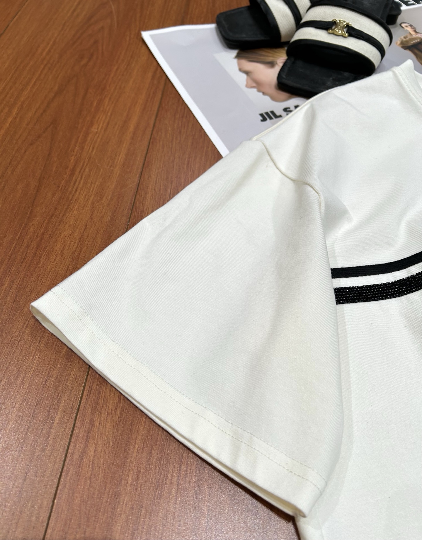 春夏新作 メンズ ディオール tシャツスーパーコピー トップス 半袖 綿 ゆったり プリント ホワイト_4