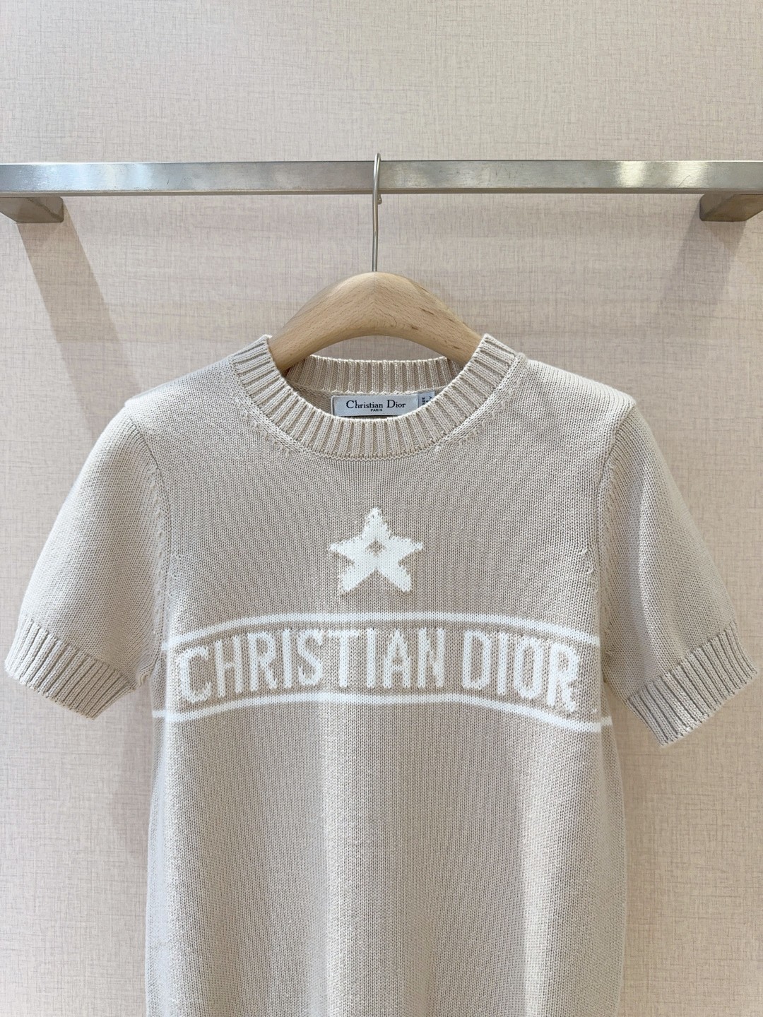 ディオール tシャツ サイズ感スーパーコピートップス 半袖 綿 ゆったり プリント DF1068 ホワイト_2