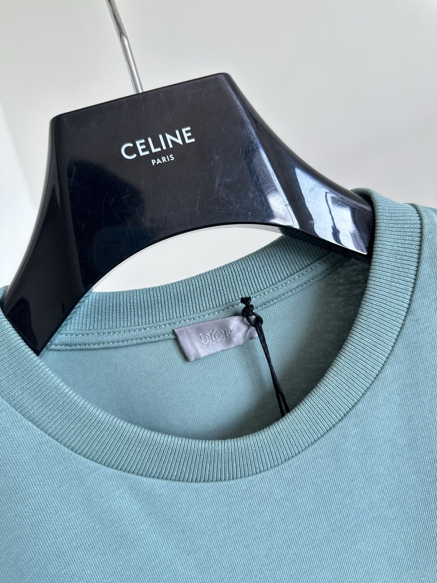 dior レディース tシャツ偽物 トップス 半袖 ファッション 綿 横縞 シンプル プリント ブルー_7