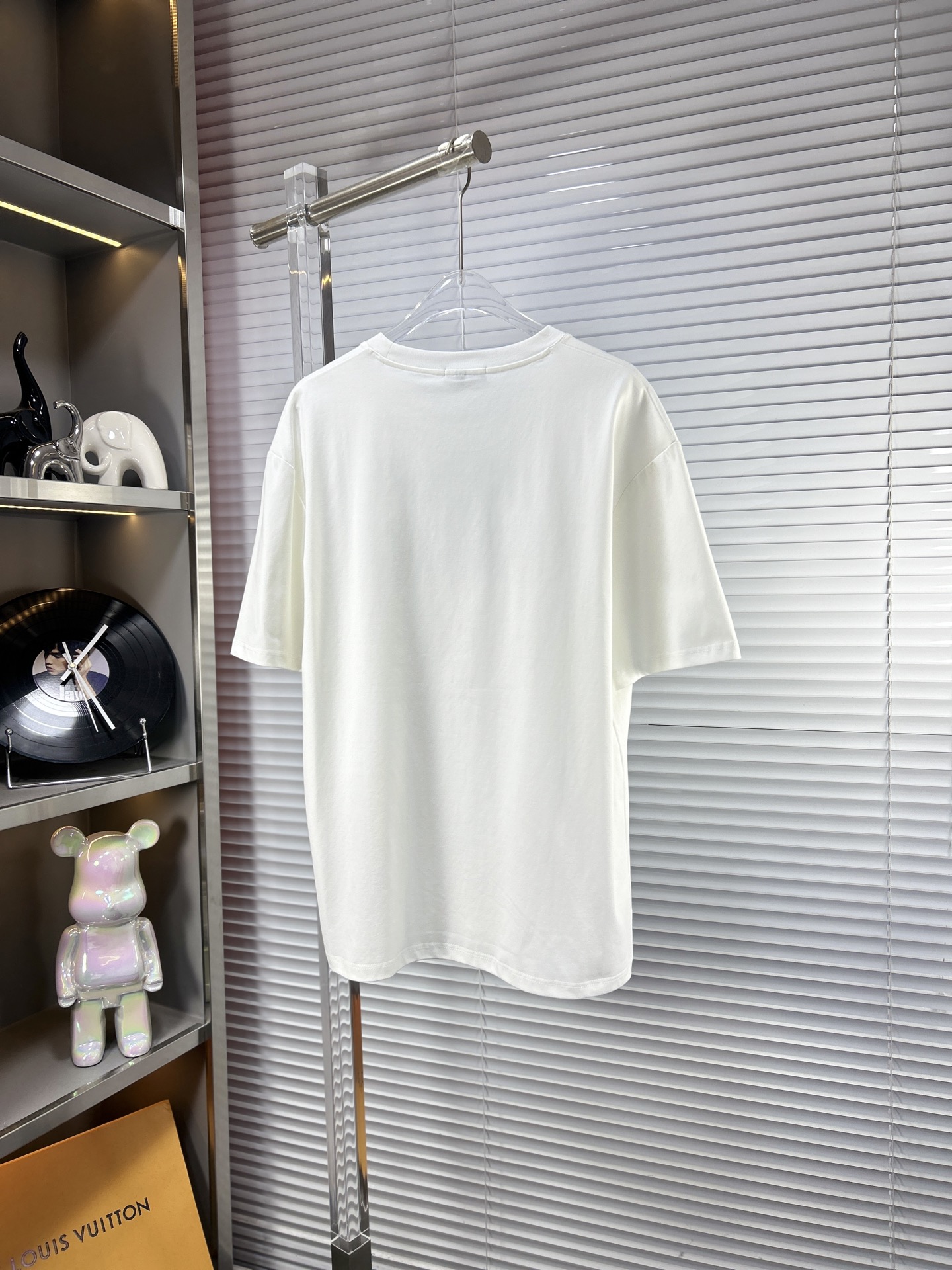 ロエベtシャツコーデスーパーコピー 半袖 トップス 純綿 シンプル プリント ホワイト_6