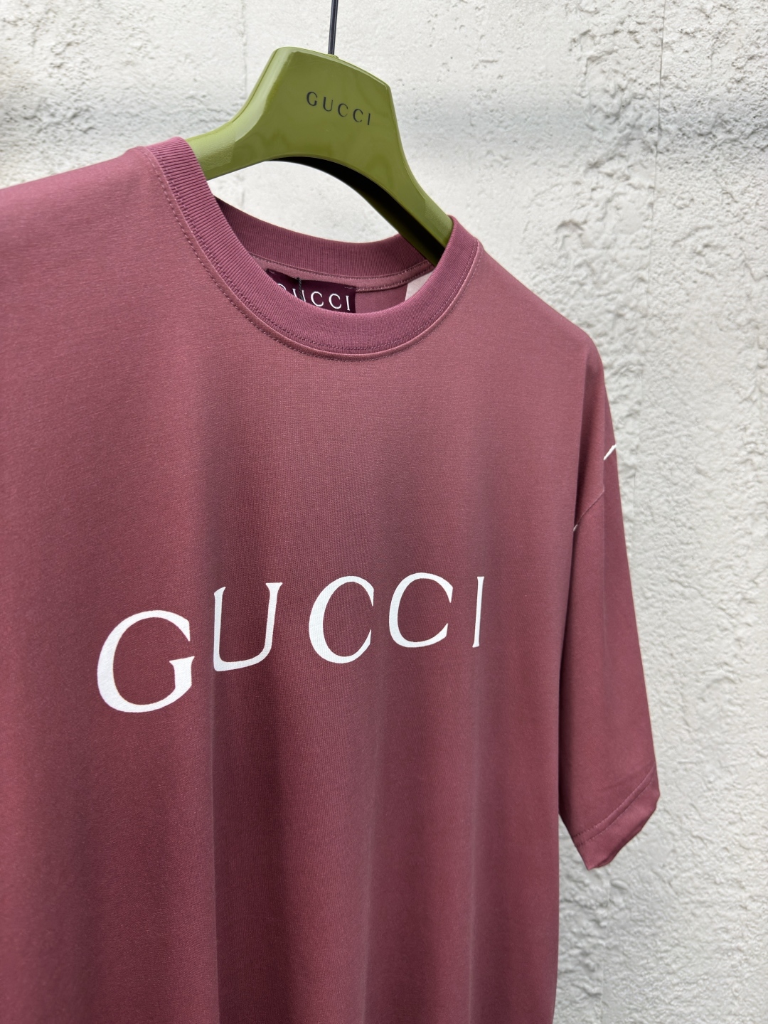 グッチ ティ シャツ激安通販 トップス 半袖tシャツ 純綿 ゆったり 上質品 レッド_2