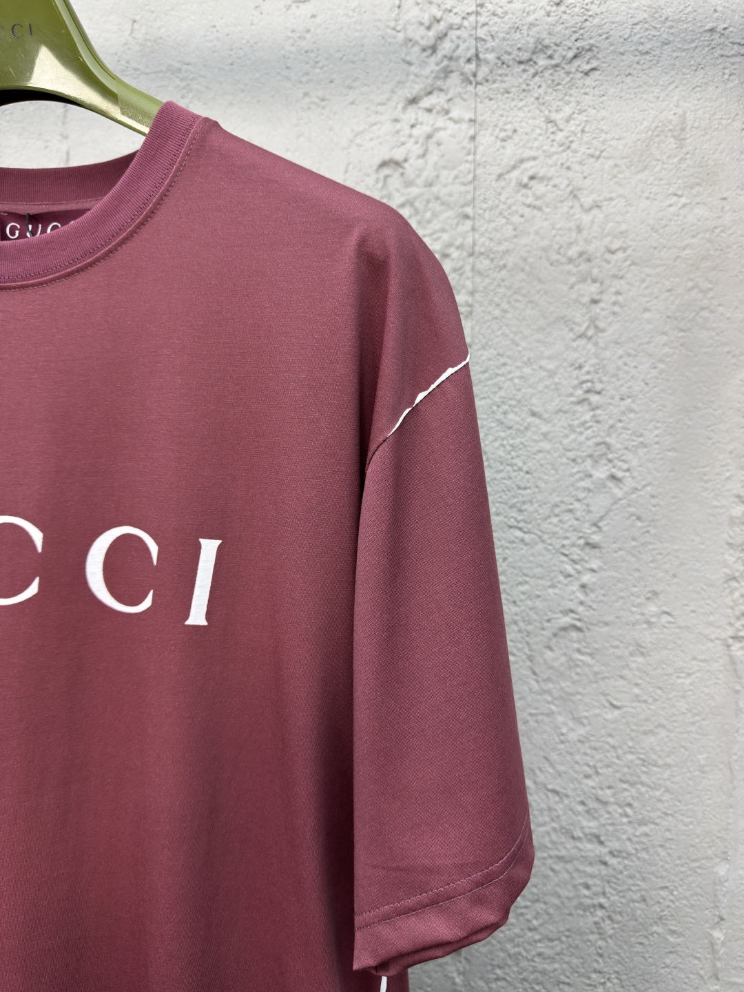 グッチ ティ シャツ激安通販 トップス 半袖tシャツ 純綿 ゆったり 上質品 レッド_3