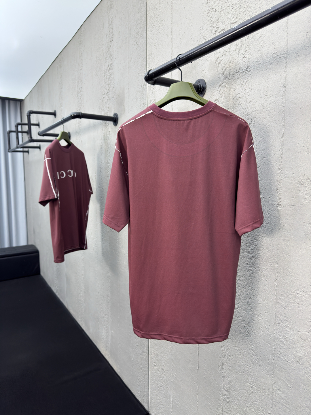 グッチ ティ シャツ激安通販 トップス 半袖tシャツ 純綿 ゆったり 上質品 レッド_8