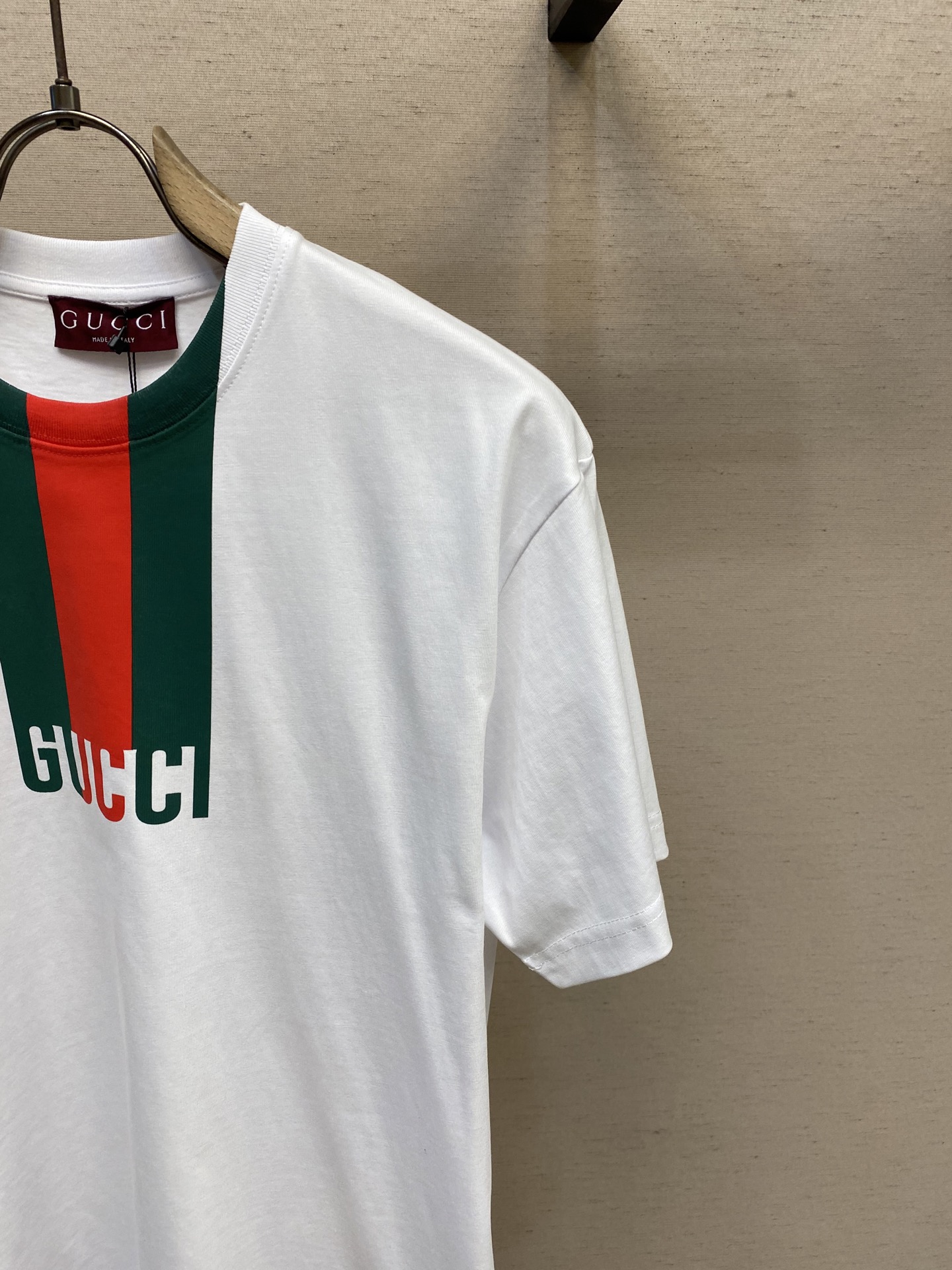 超激得価格 gucci 半袖コピー プリント トップス 100%綿 ゆったり tシャツ ホワイト_4