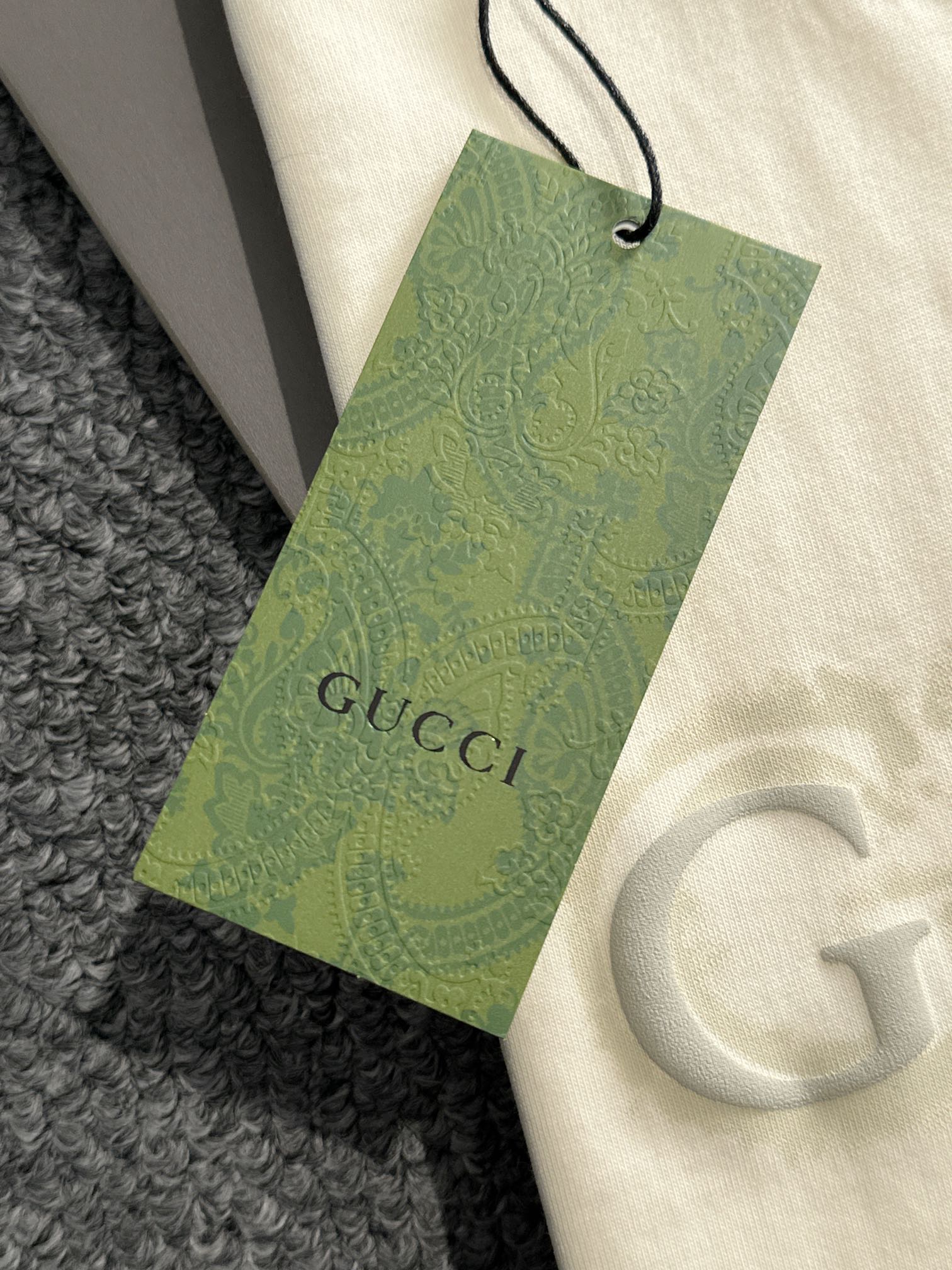 gucci t シャツ アウトレットコピー 男女兼用 トップス 100%綿 ゆったり 高品質 杏色_5