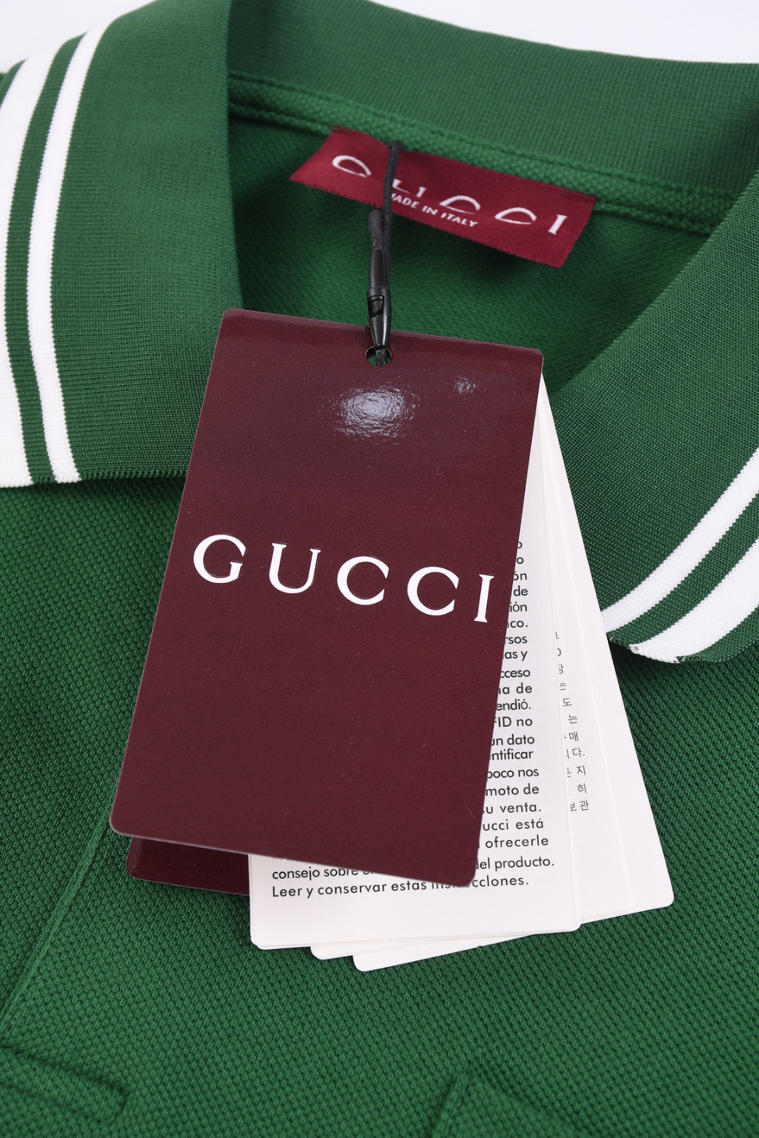 お値打ち価格 gucci の シャツ偽物 トップス  短袖 カジュアル ポロシャツ R-9544 グリーン_8