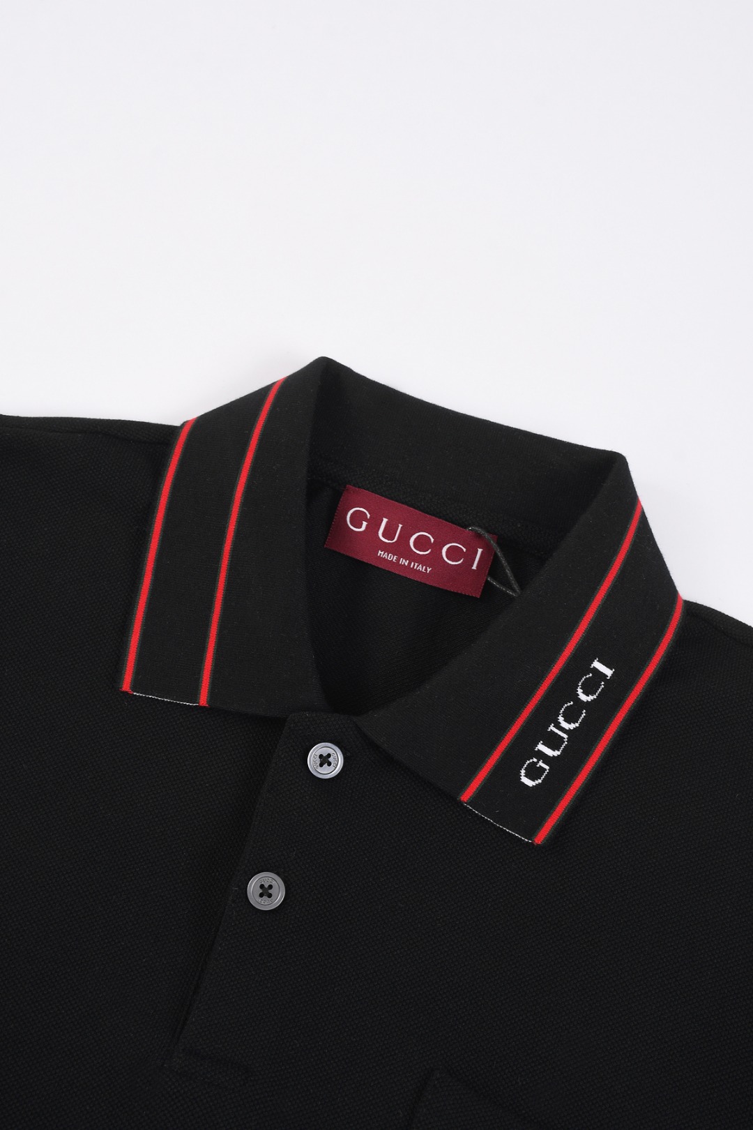 gucci シャツ 半袖コピー トップス  人気商品 カジュアル ポロシャツ ブラック_2