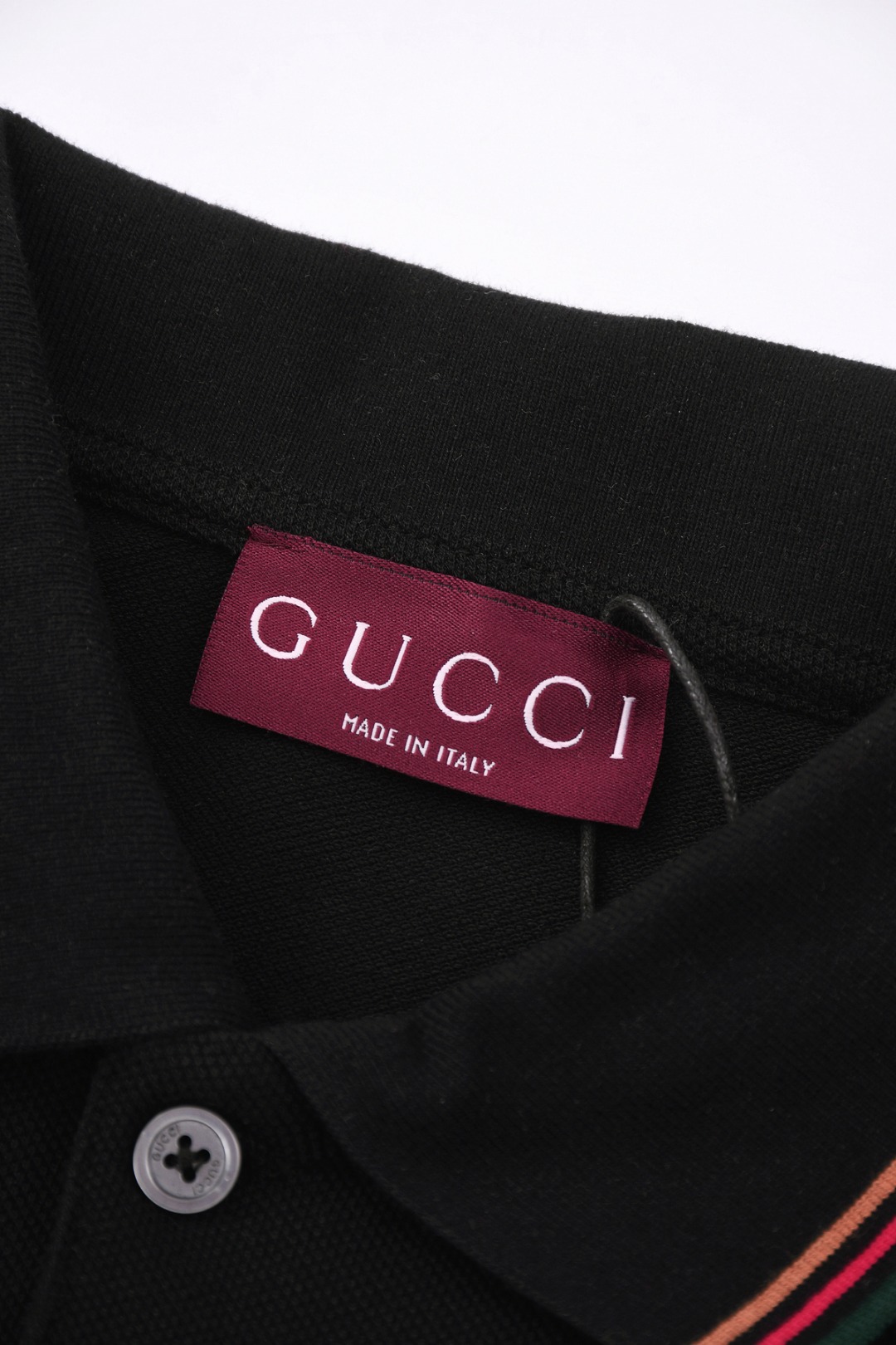 gucci シャツ 半袖コピー トップス  人気商品 カジュアル ポロシャツ ブラック_4