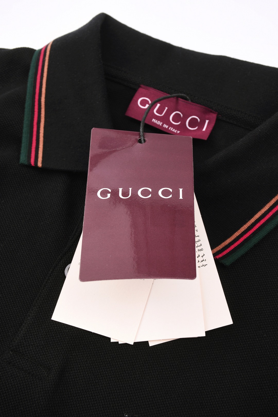 gucci シャツ 半袖コピー トップス  人気商品 カジュアル ポロシャツ ブラック_7