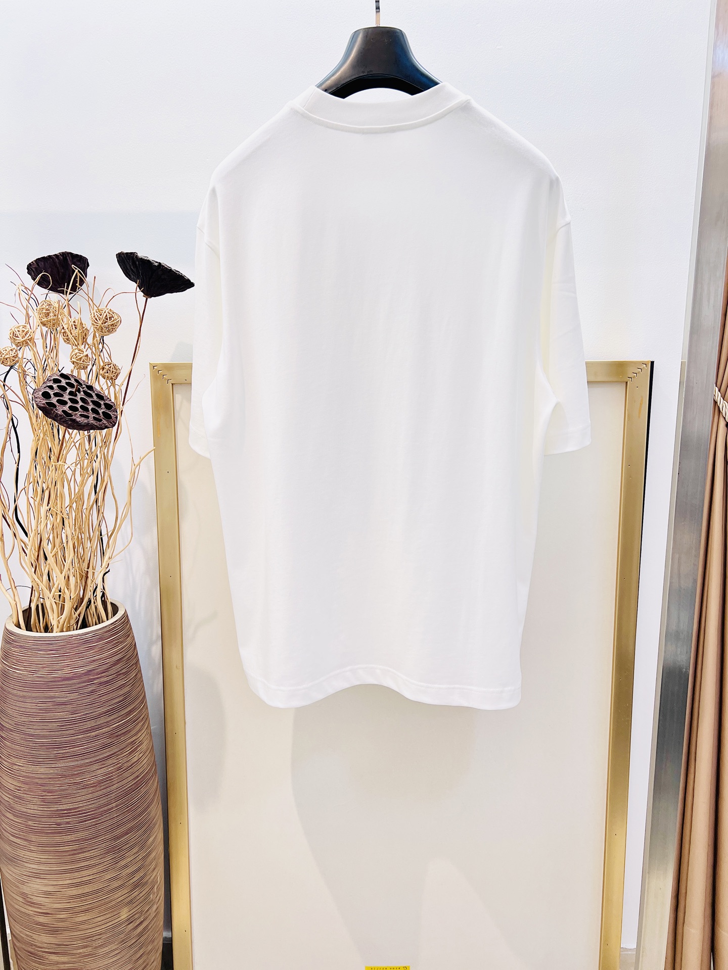 セリーヌtシャツ コーデスーパーコピー 純綿 トップス 半袖 シンプル プリント 男女兼用 ホワイト_6
