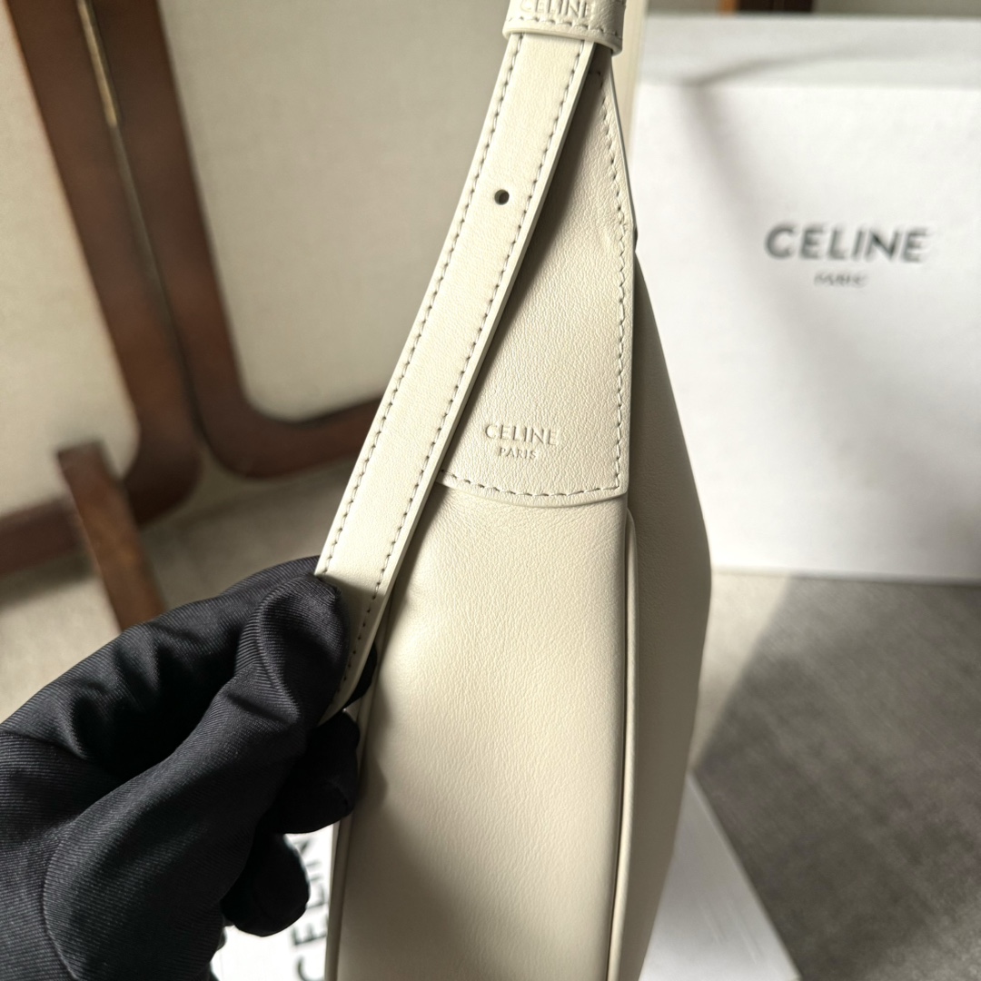セリーヌバッグ 店舗Ｎ級品 牛革 レザー ハンドバッグ 大容量 優雅レディ 117253 ホワイト_3