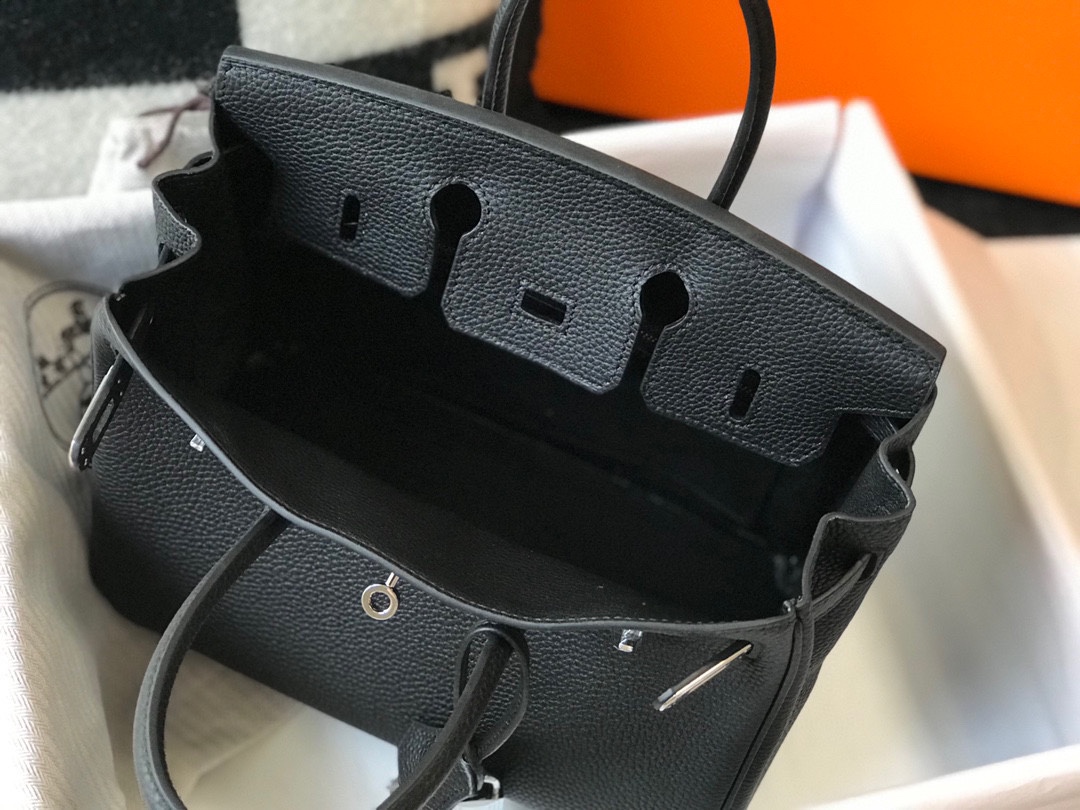 エルメスバッグ エールラインＮ級品 本革 ビジネス 斜め掛け ハンドバッグ レザー レディ ブラック_8