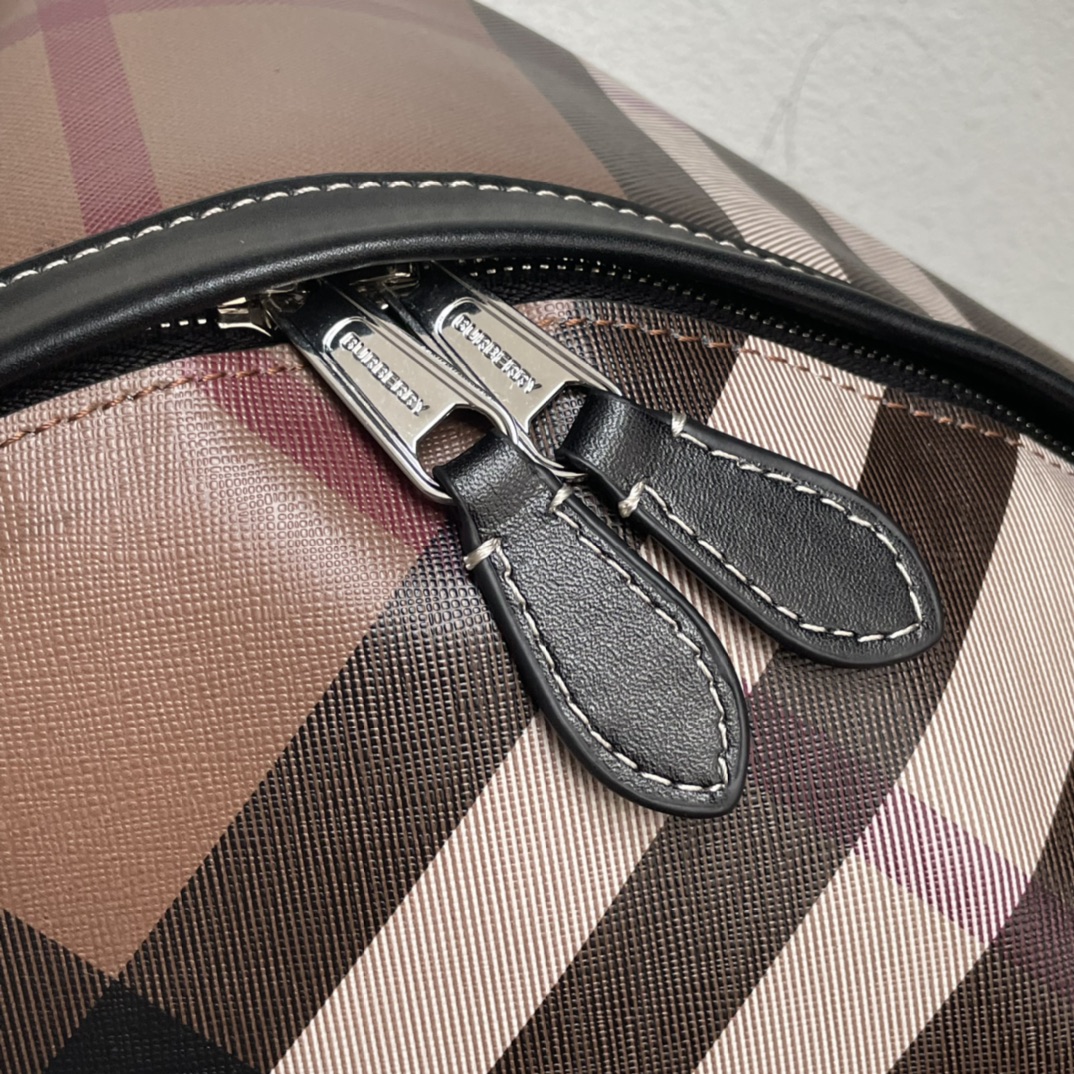 可愛い burberry バッグ レディース偽物 実用 バックバッグ 本革 レザー 大容量 ブラウン_5