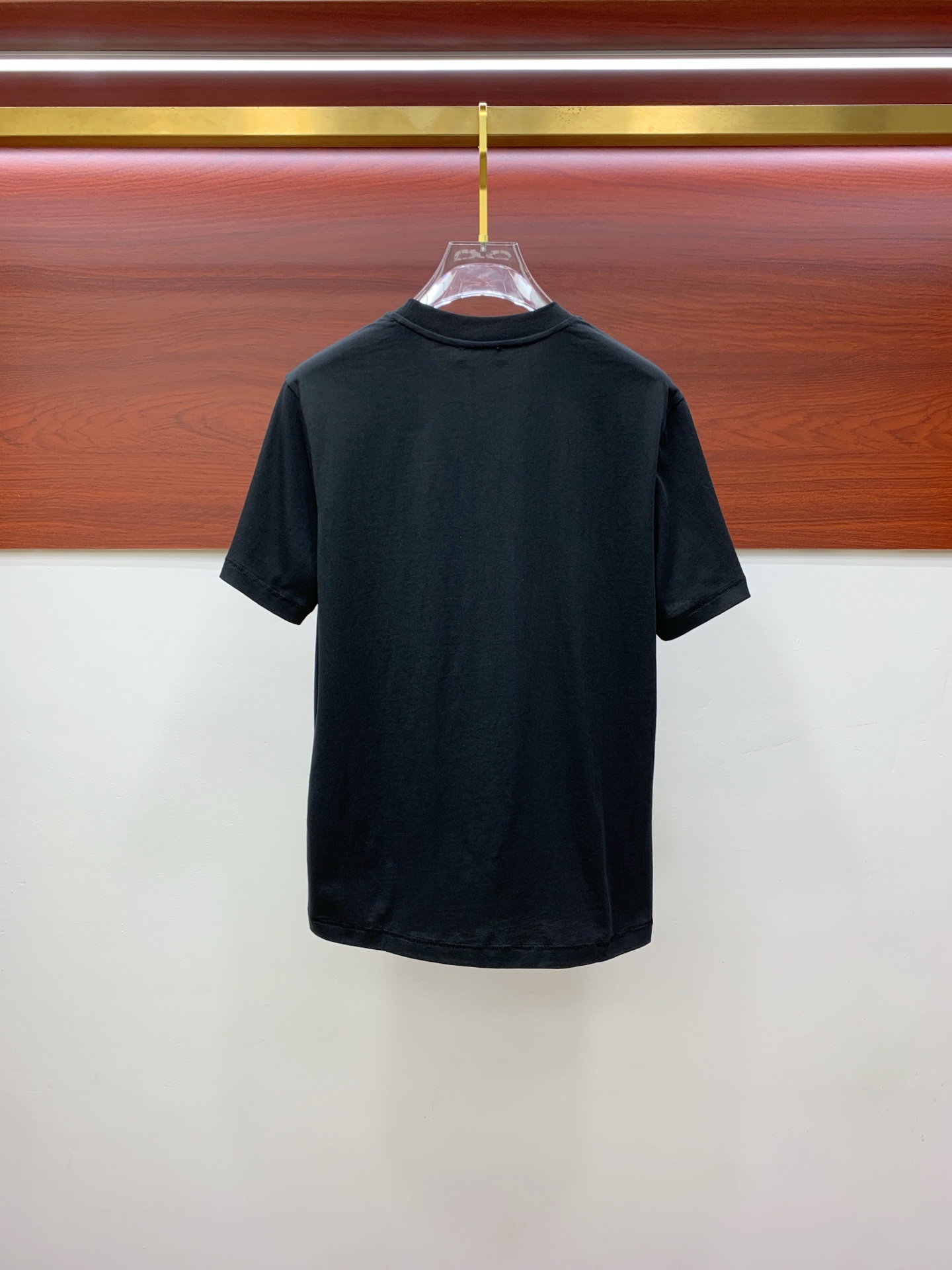 プラダ ティー シャツ偽物 Ｔシャツ 純綿 トップス 半袖 プリント カジュアル 通気性いい ブラック_7