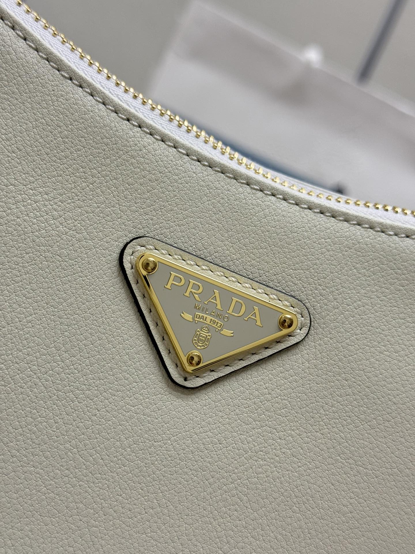 プラダバッグ 革コピー 1BC229 軽量 ハンドバッグ 牛革 レザー Hoboバッグ ホワイト_8