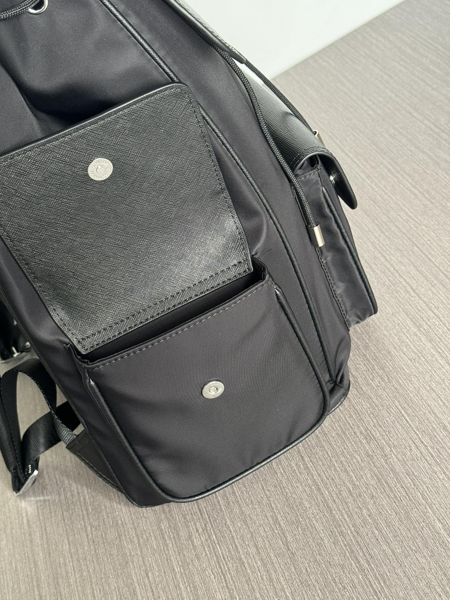 プラダバッグ クリーニング 正規店Ｎ級品 バックバッグ 大容量 ナイロン ブラック_9
