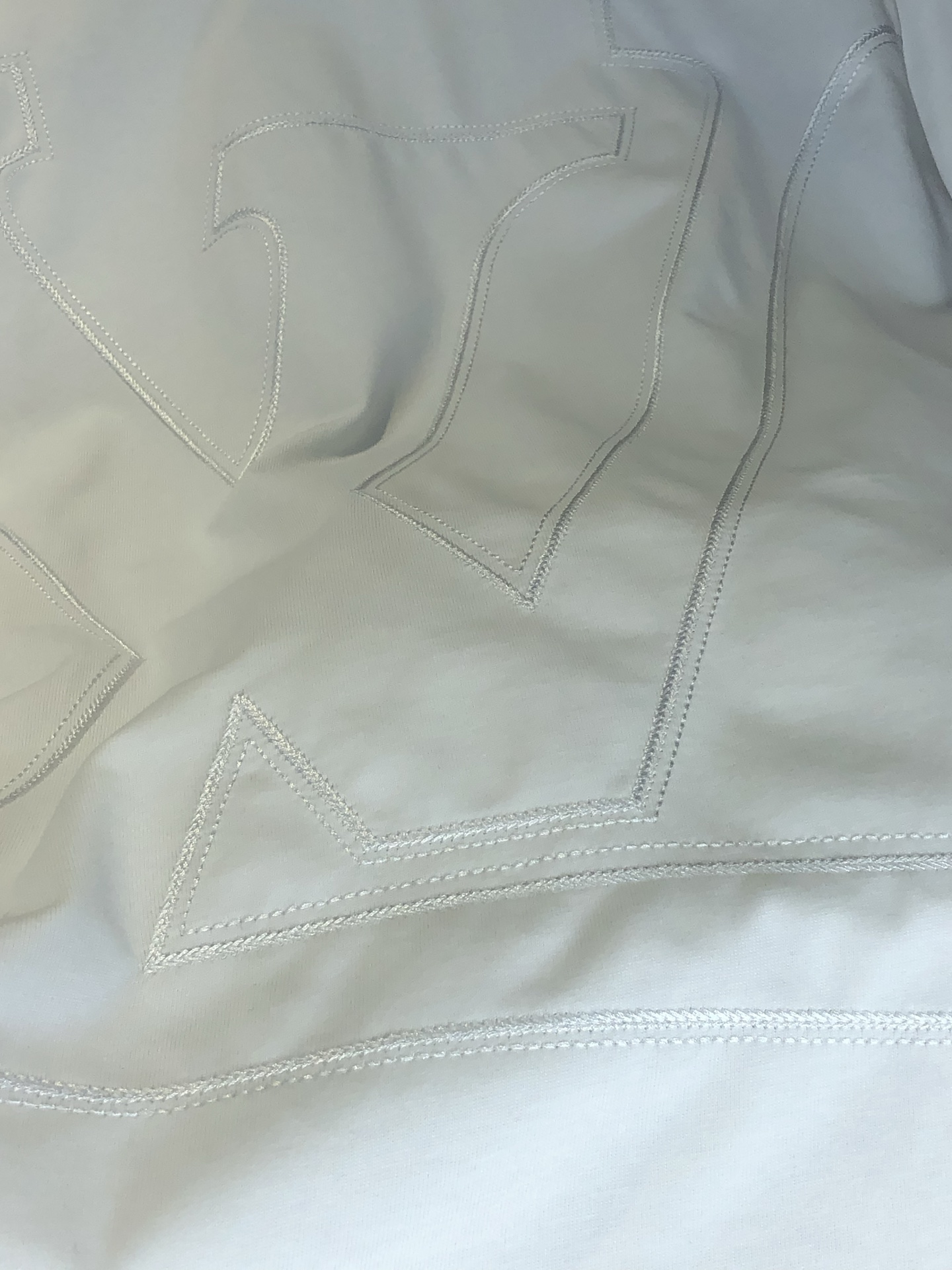 ルイヴィトン tシャツ チェーン偽物 柔軟 純綿 トップス 短袖 ゆったり 男女兼用 ホワイト_7