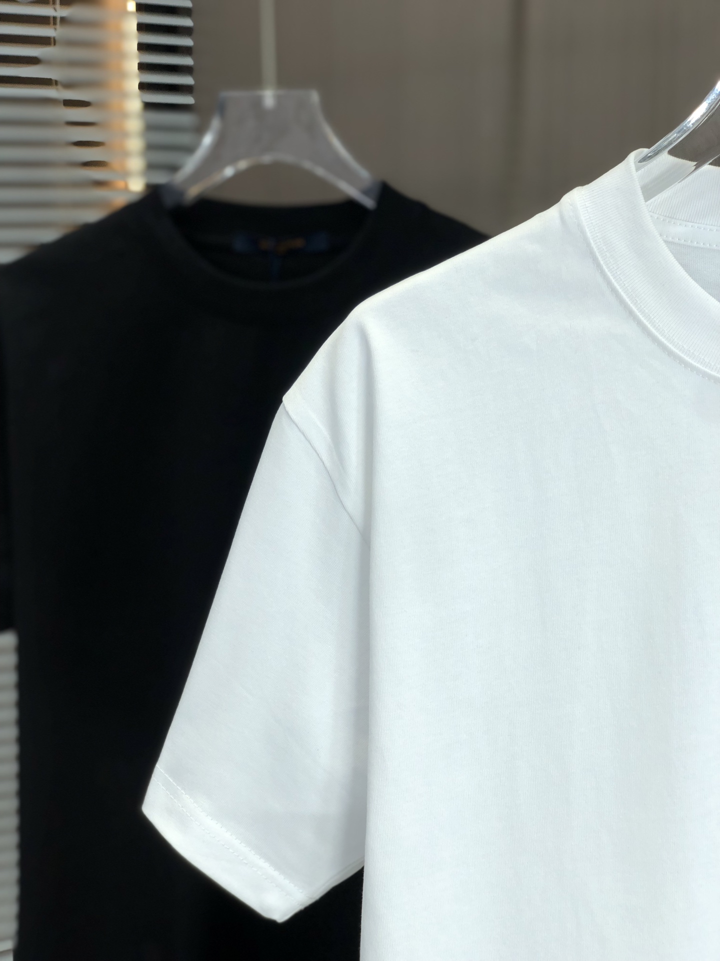ルイヴィトンtシャツ新作偽物 柔らかい 純綿 トップス 短袖 ゆったり 男女兼用 ブルー_3