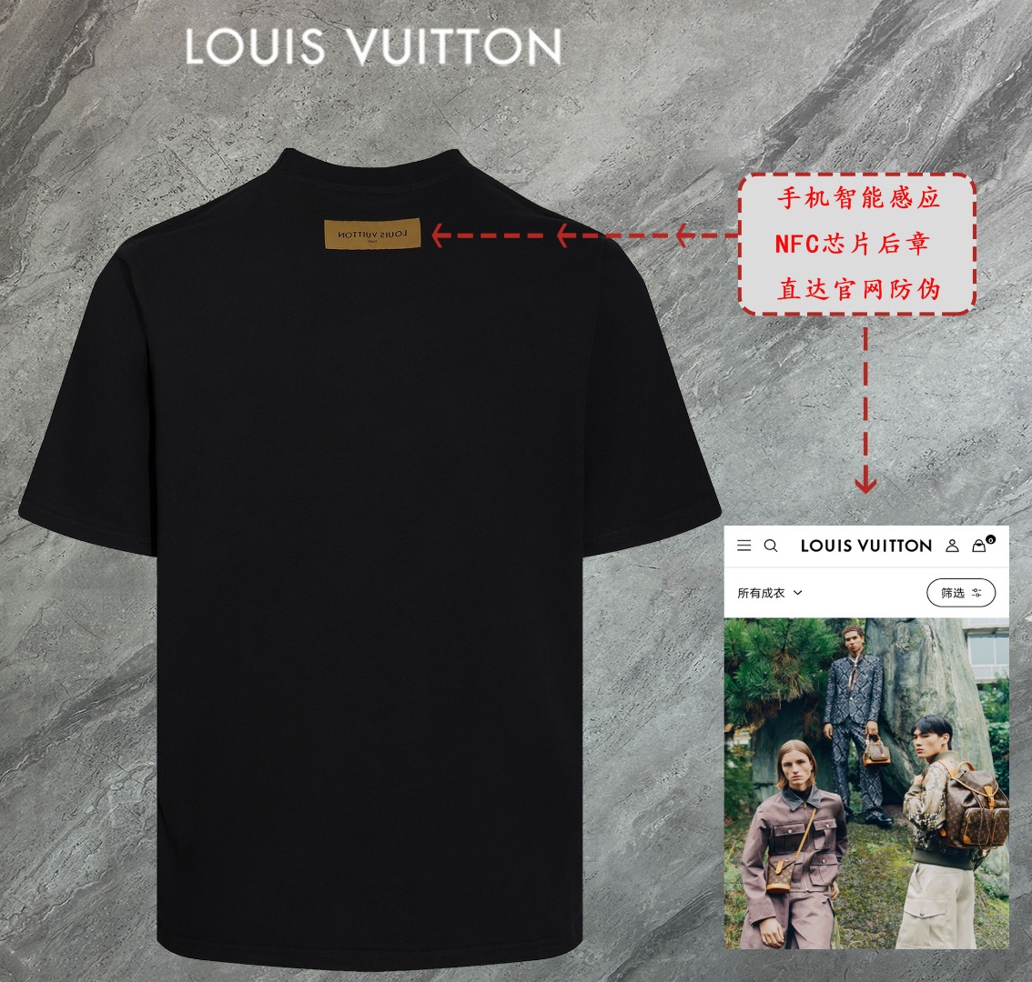 LV ヴィトン ミッキー tシャツコピー 柔らかい 純綿 半袖トップス ゆったり 男女兼用 ブラック_9