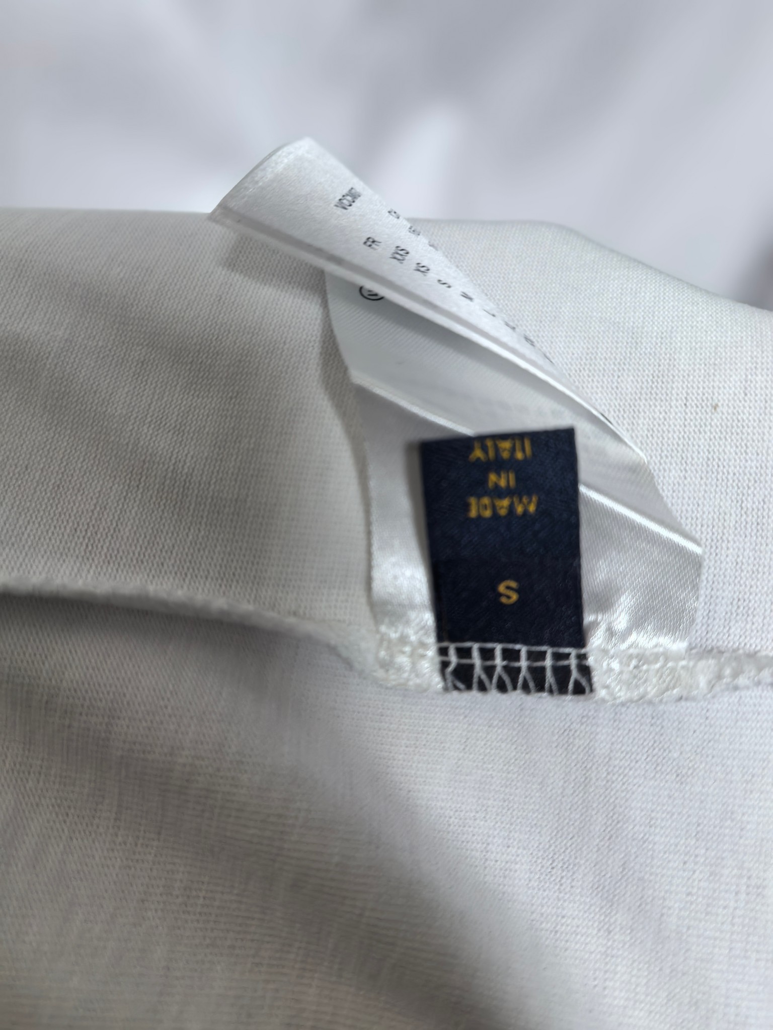 LV Tシャツ ルイヴィトンコピー シンプル 綿100％ 半袖トップス ゆったり ホワイト_8