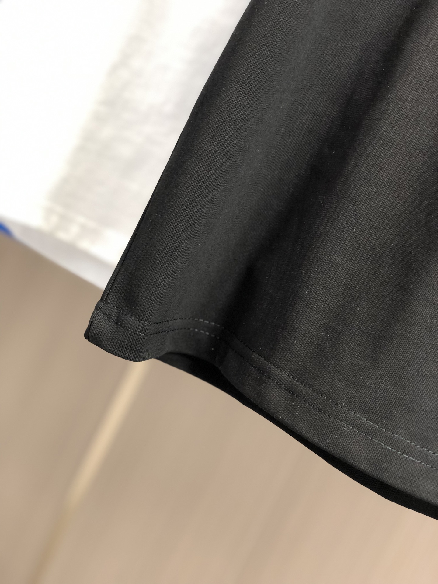 burberry t シャツ ロゴ激安通販 プリント 純綿 トップス ゆったり 男女兼用 シンプル ブラック_7