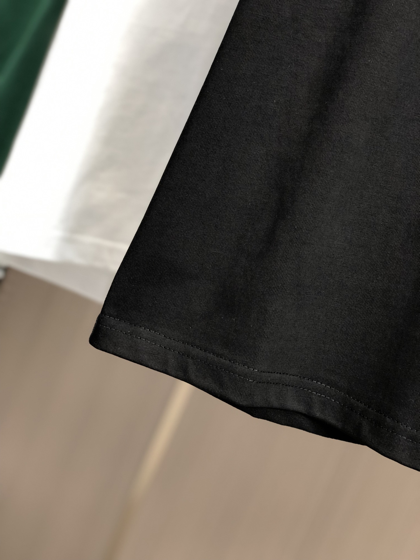 burberry ロゴ シャツスーパーコピー プリント 純綿Ｔシャツ トップス ゆったり 男女兼用 シンプル ブラック_7